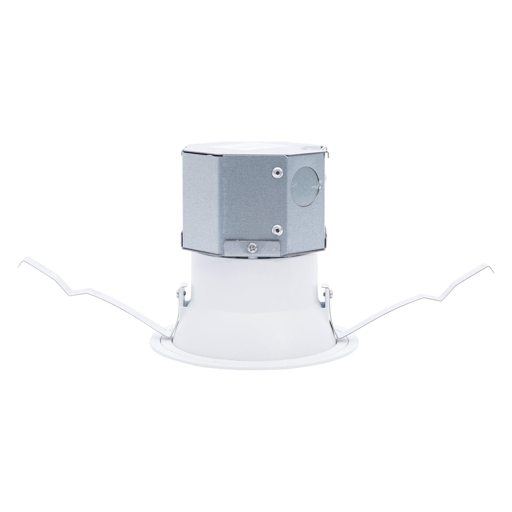 WAC Lighting - Pop-in 4" LED Round Recessed Kit 5-CCT Selectable (Pack of 4) - Lights Canada