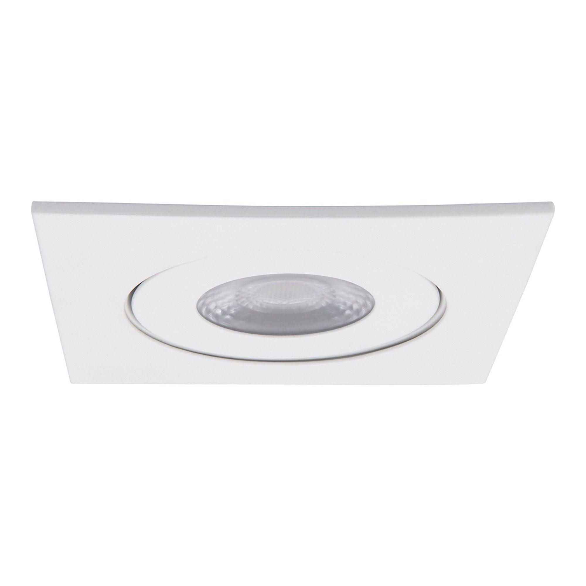 WAC Lighting - Lotos 4" LED Square Adjustable Recessed Kit - Lights Canada