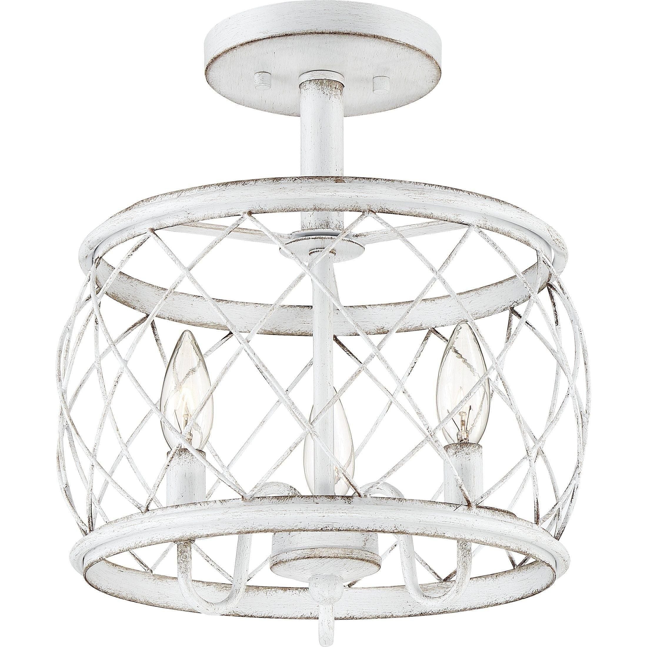 Quoizel - Dury Semi Flush Mount - Lights Canada