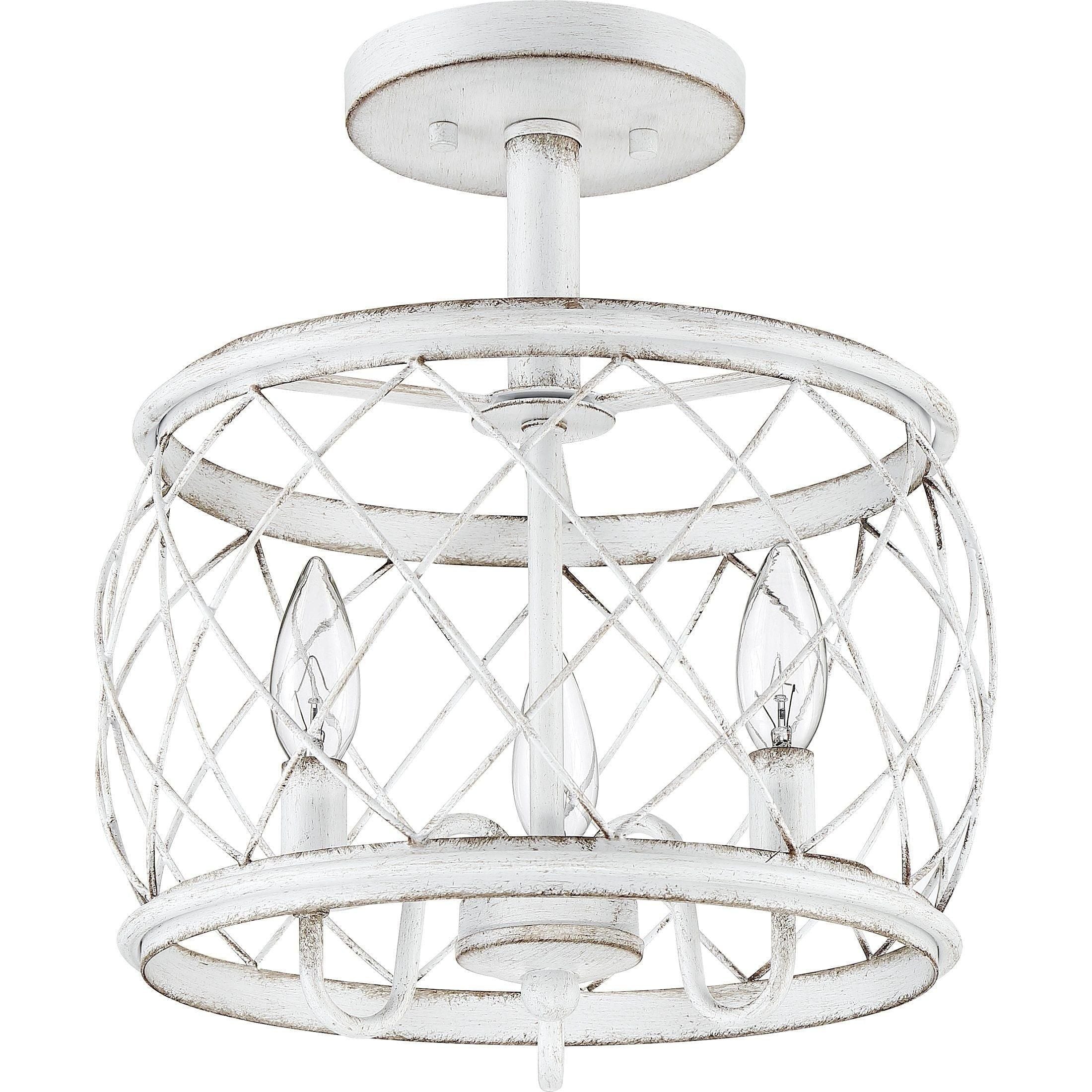 Quoizel - Dury Semi Flush Mount - Lights Canada