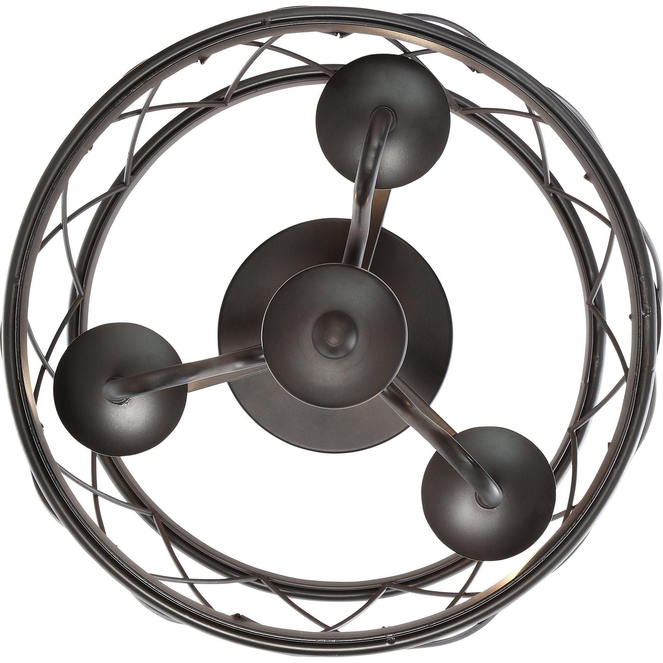 Quoizel - Dury Semi Flush Mount - Lights Canada