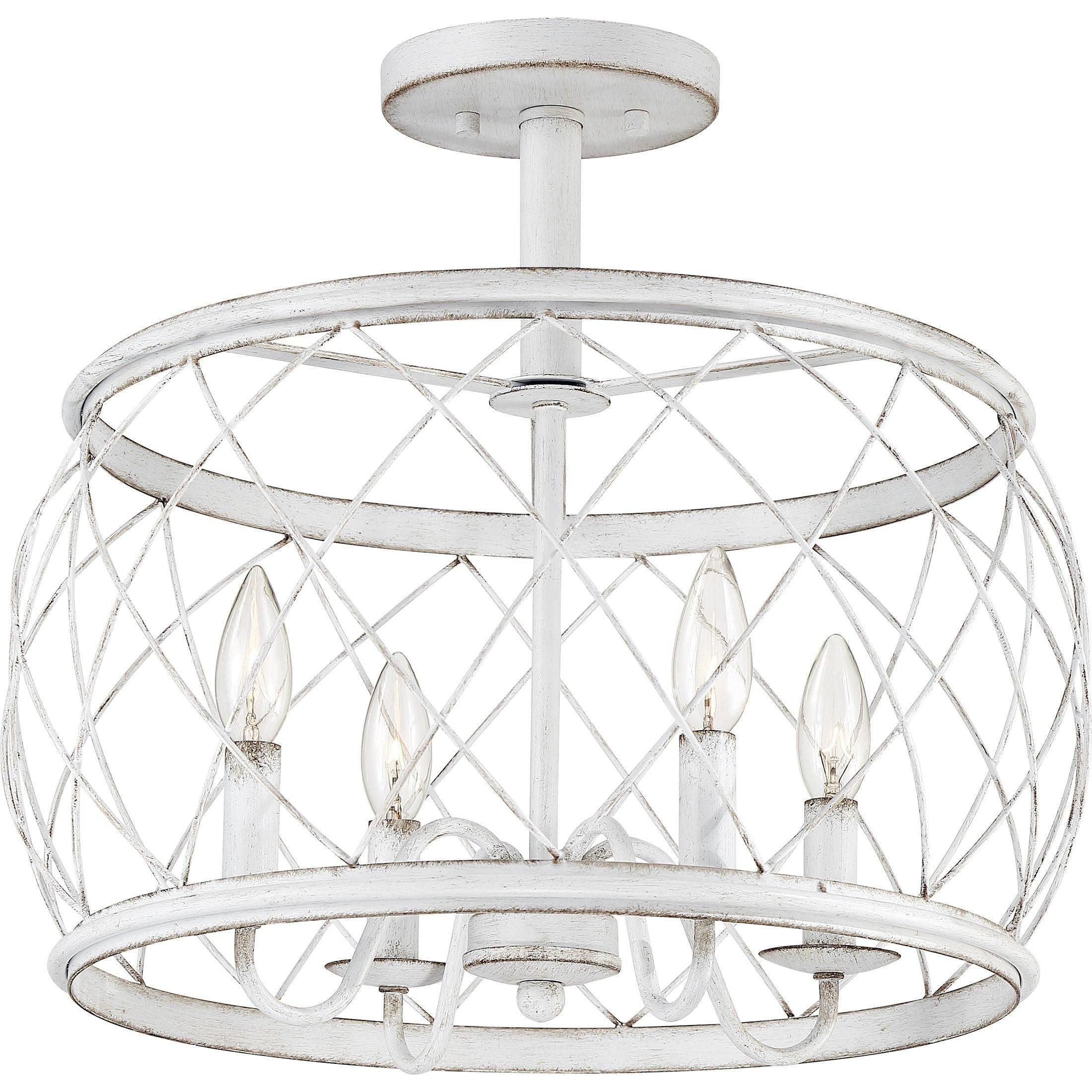 Quoizel - Dury Semi Flush Mount - Lights Canada