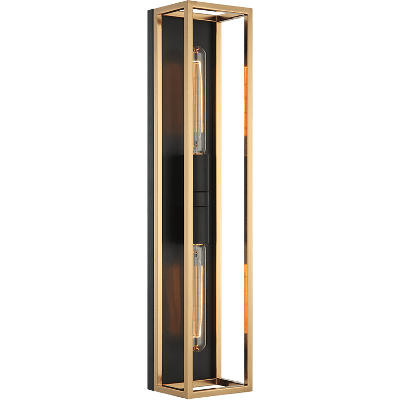 Matteo - Shadowbox 2-Light Wall Sconce - Lights Canada
