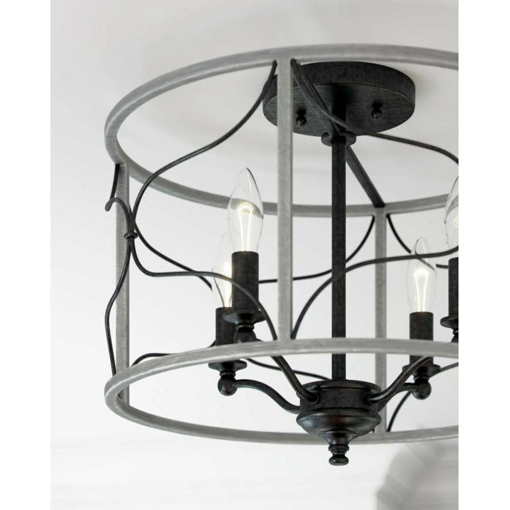 Generation Lighting - Carra Semi Flush Mount - Lights Canada
