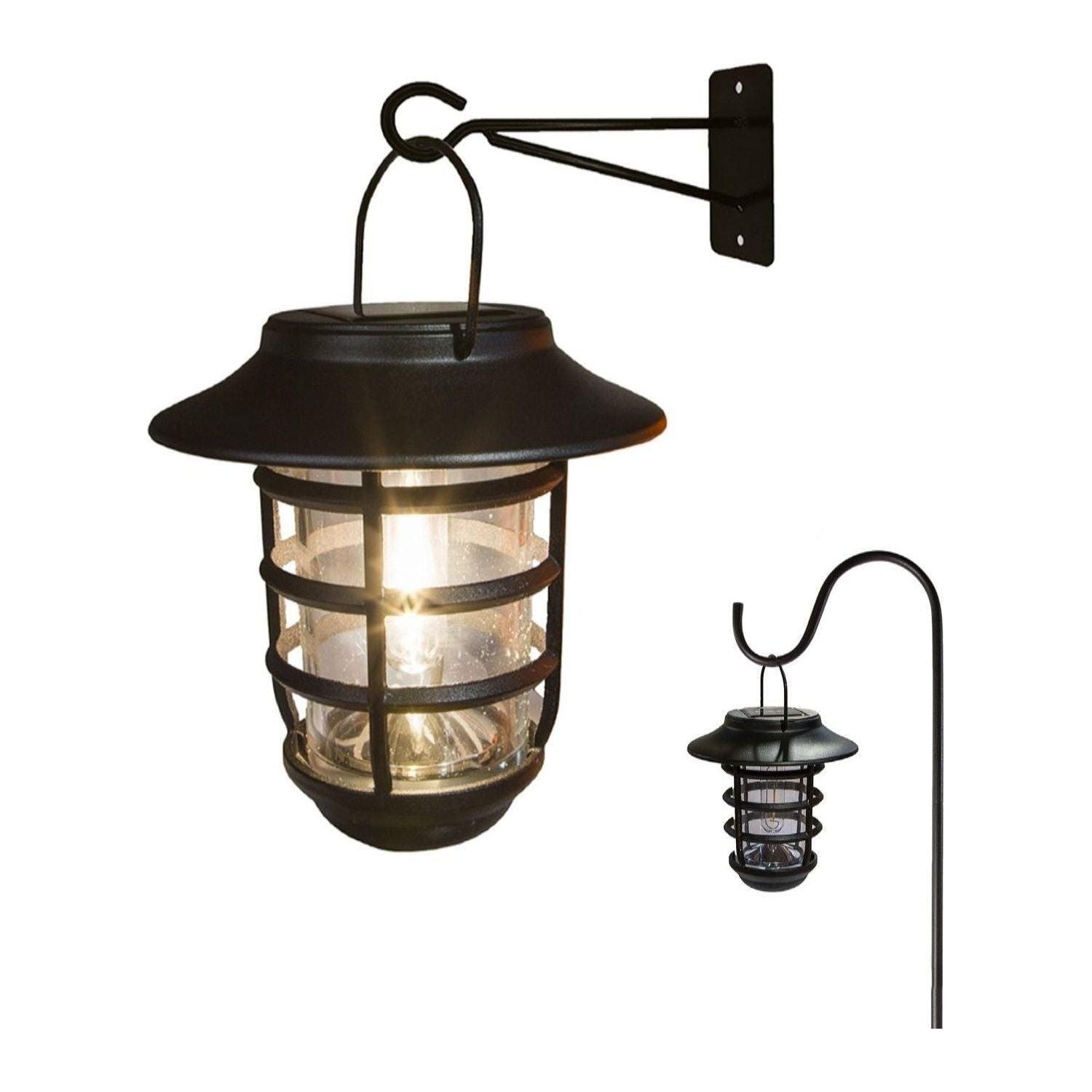 Classy Caps - Nottingham Solar Hanging Coach Light - Lights Canada