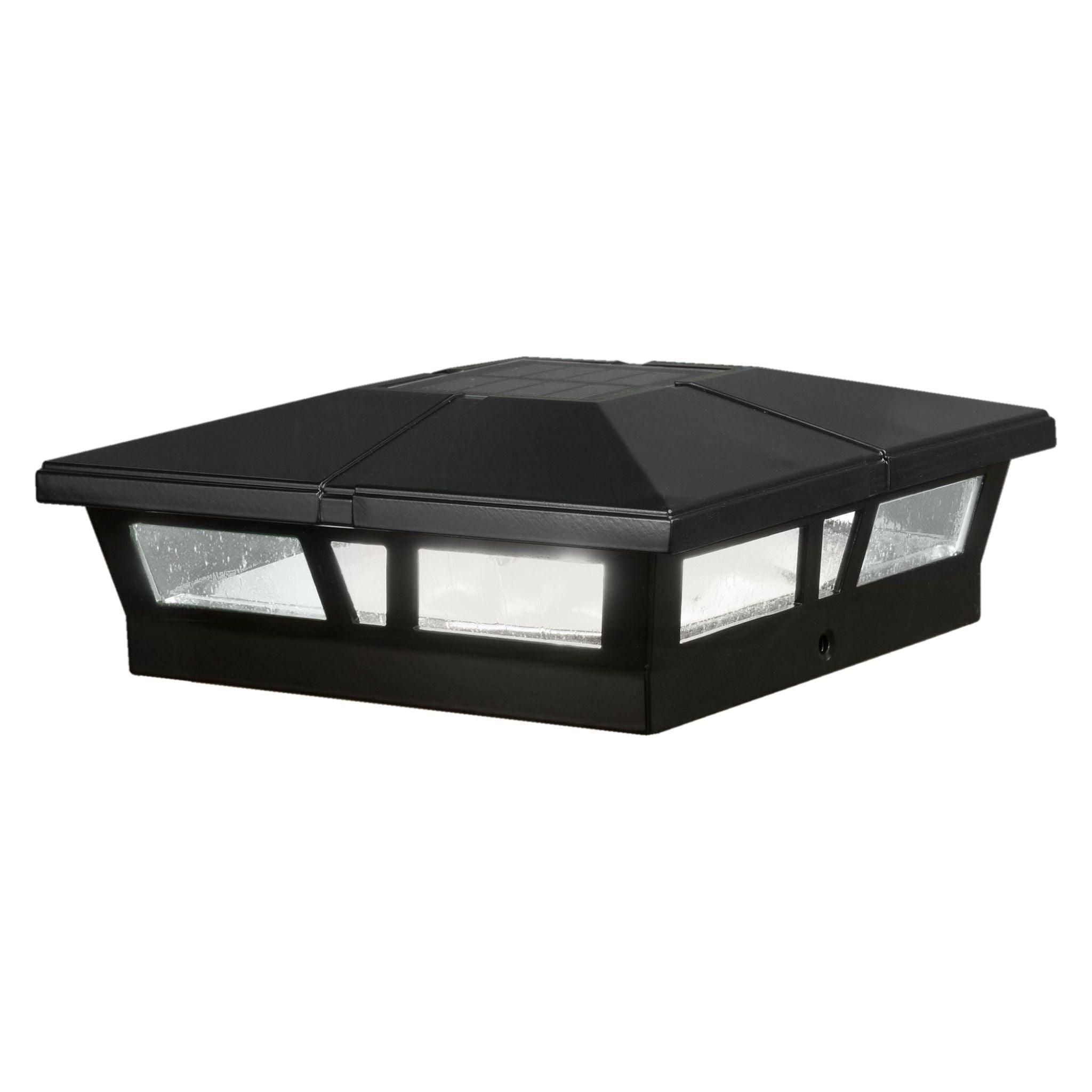 Classy Caps - 6x6 Cambridge Solar Post Cap - Lights Canada