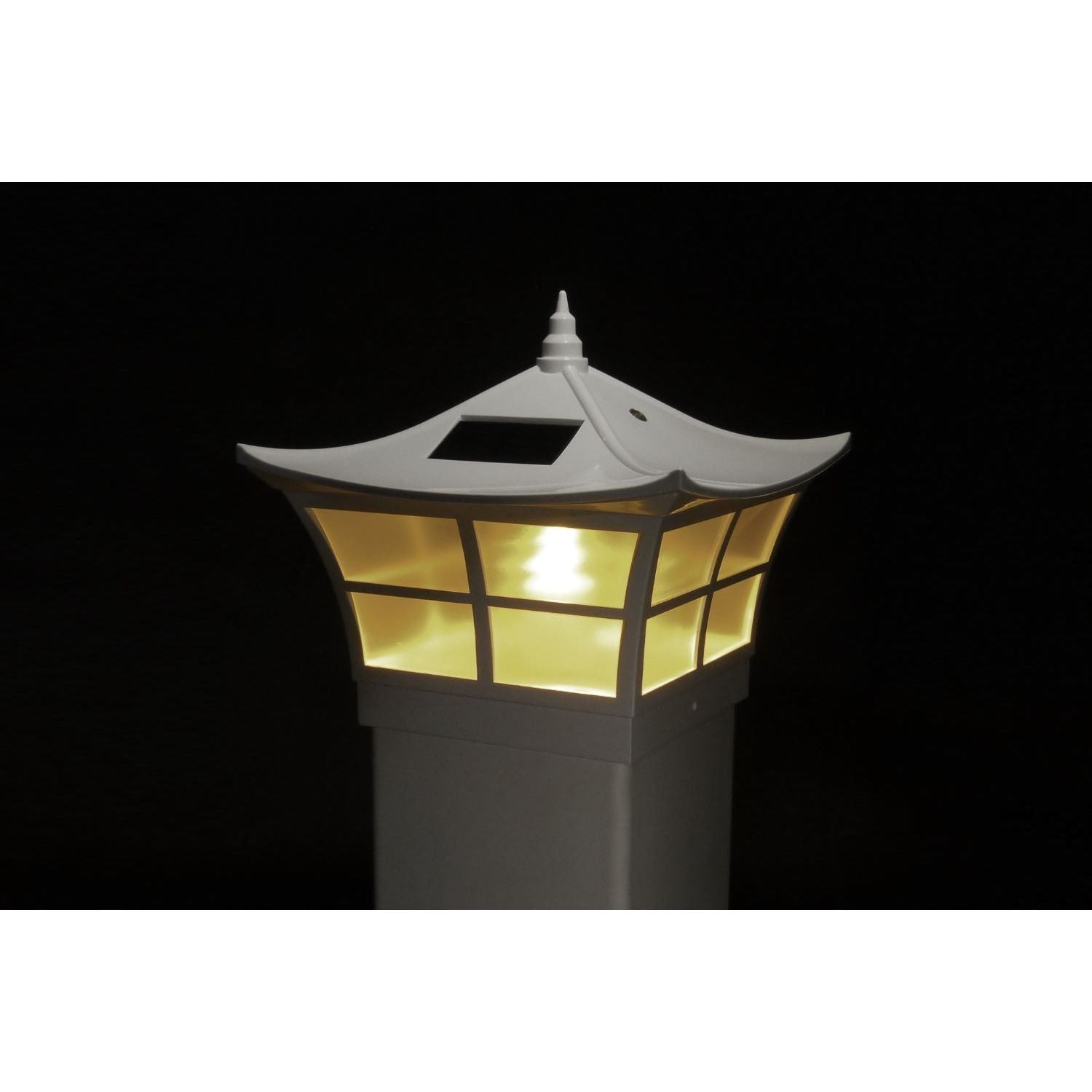 Classy Caps - 5x5 Ambience Solar Post Cap - Lights Canada