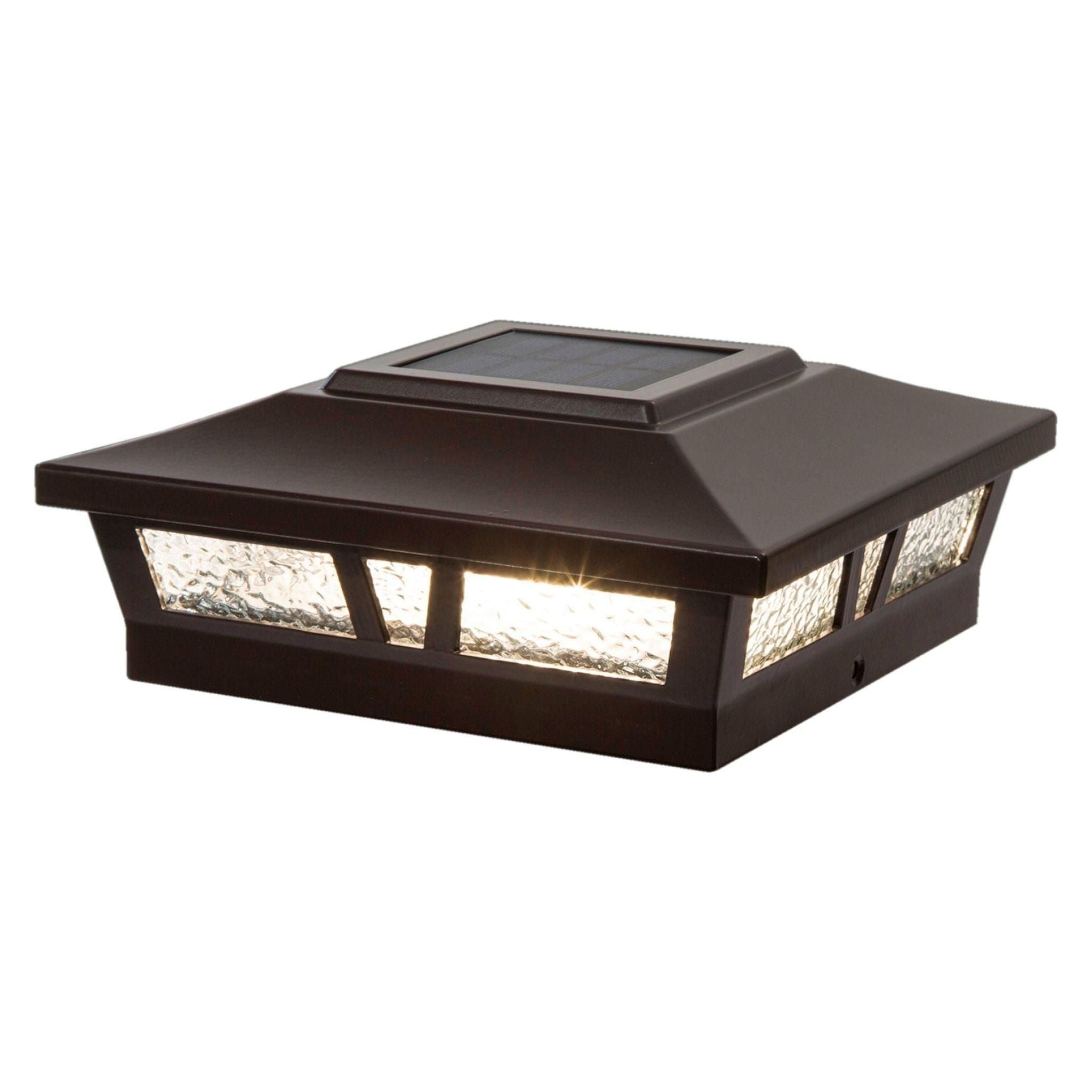 Classy Caps - 6x6 Oxford Solar Post Cap - Lights Canada