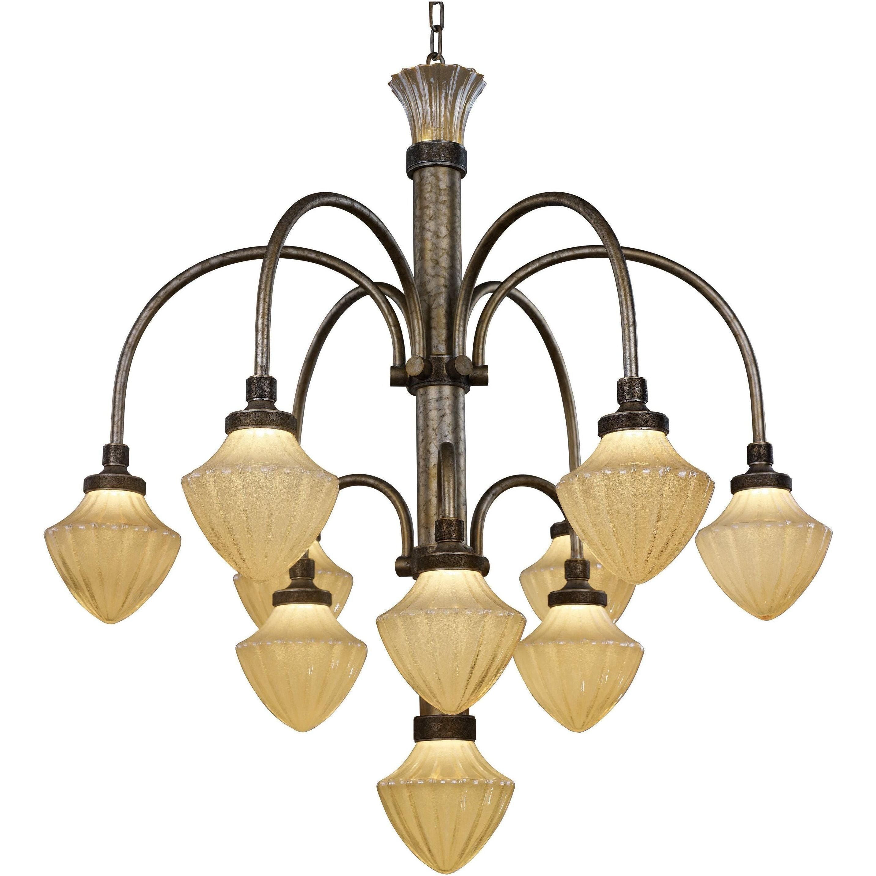 Studio M - Wilshire 10-Light LED Chandelier - Lights Canada