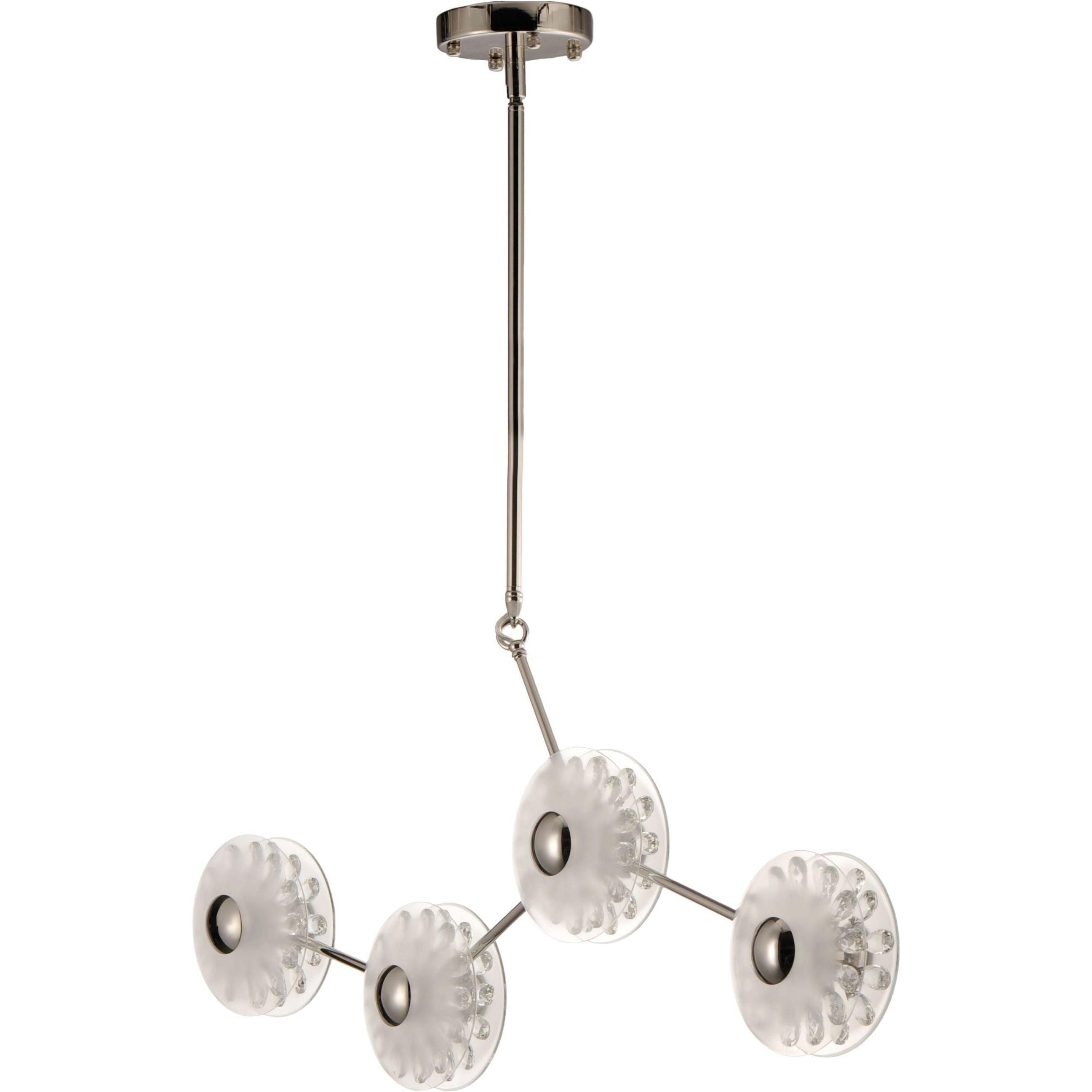 Studio M - Peony 8-Light LED Linear Suspension - Lights Canada