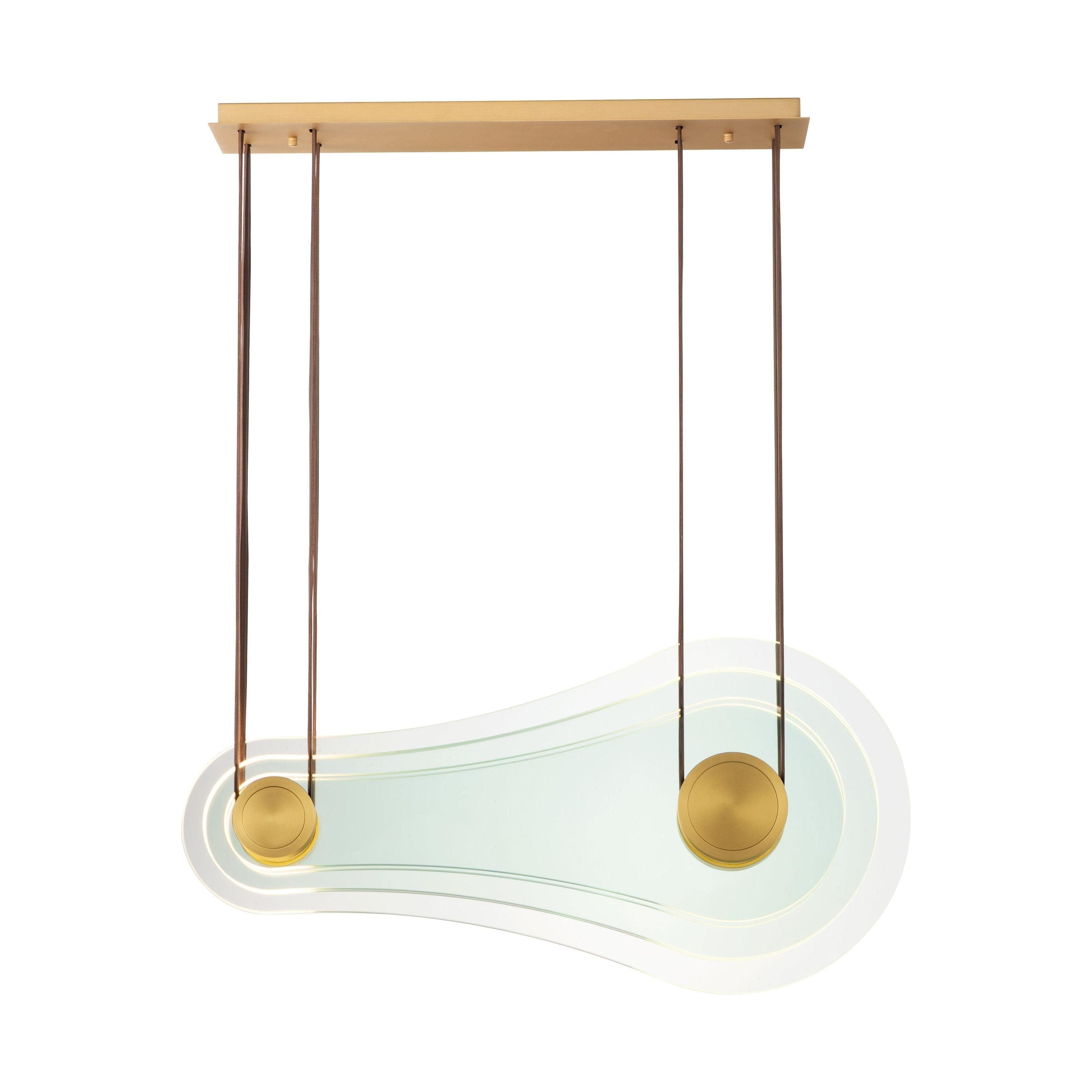 Studio M - Stratum 2-Light LED Linear Suspension - Lights Canada