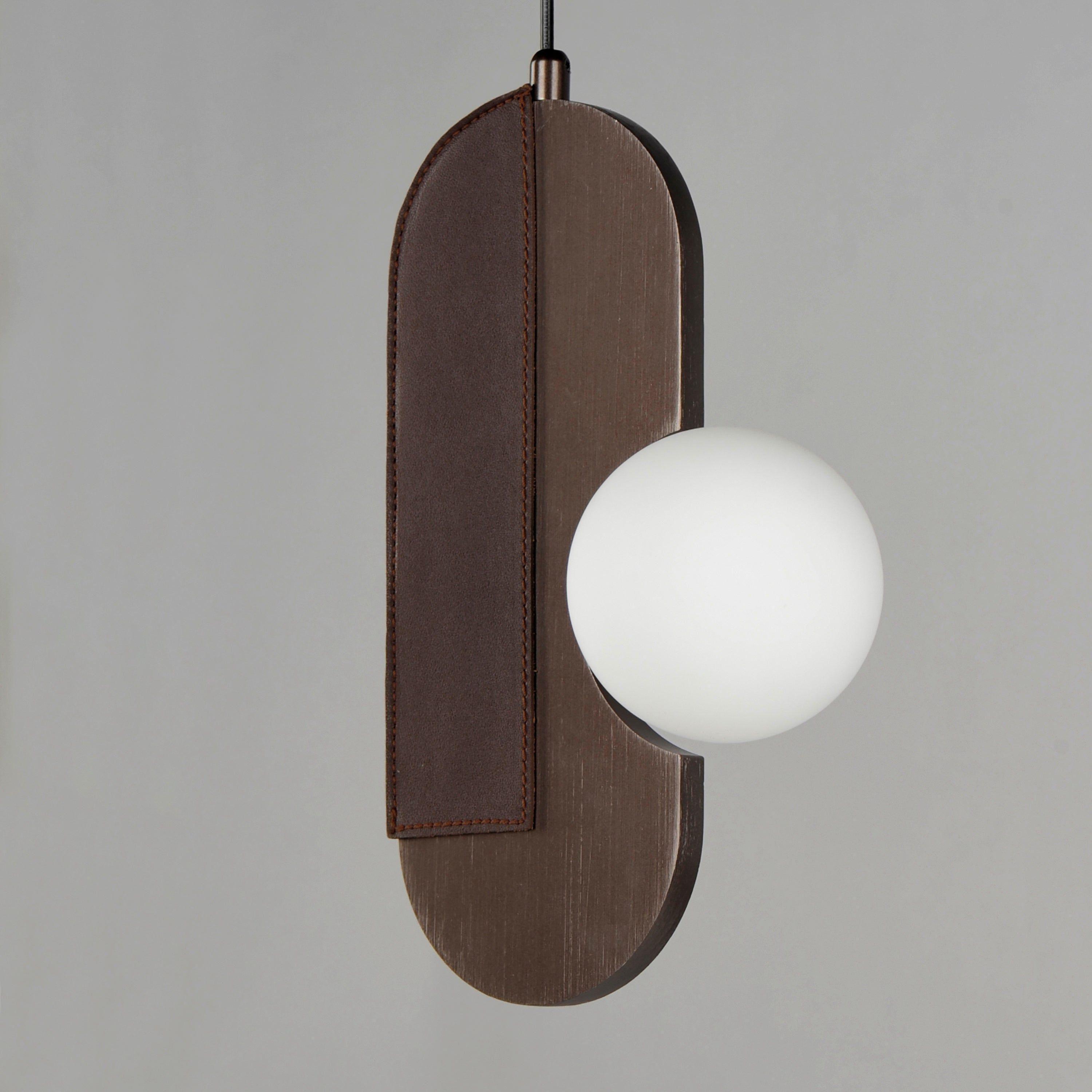 Studio M - Stitched Side-Light Mini Pendant - Lights Canada