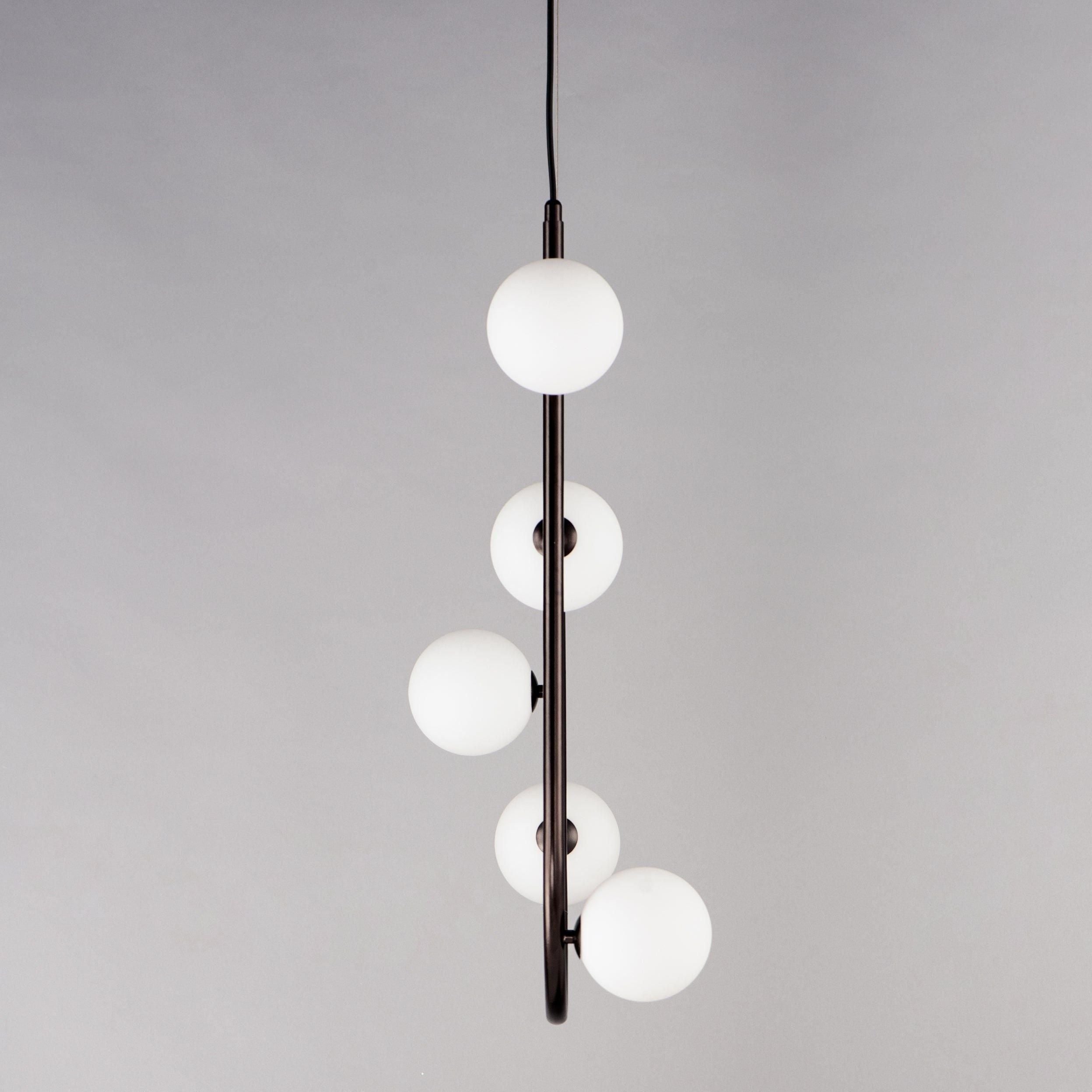 Studio M - Contour 5-Light Linear Suspension - Lights Canada