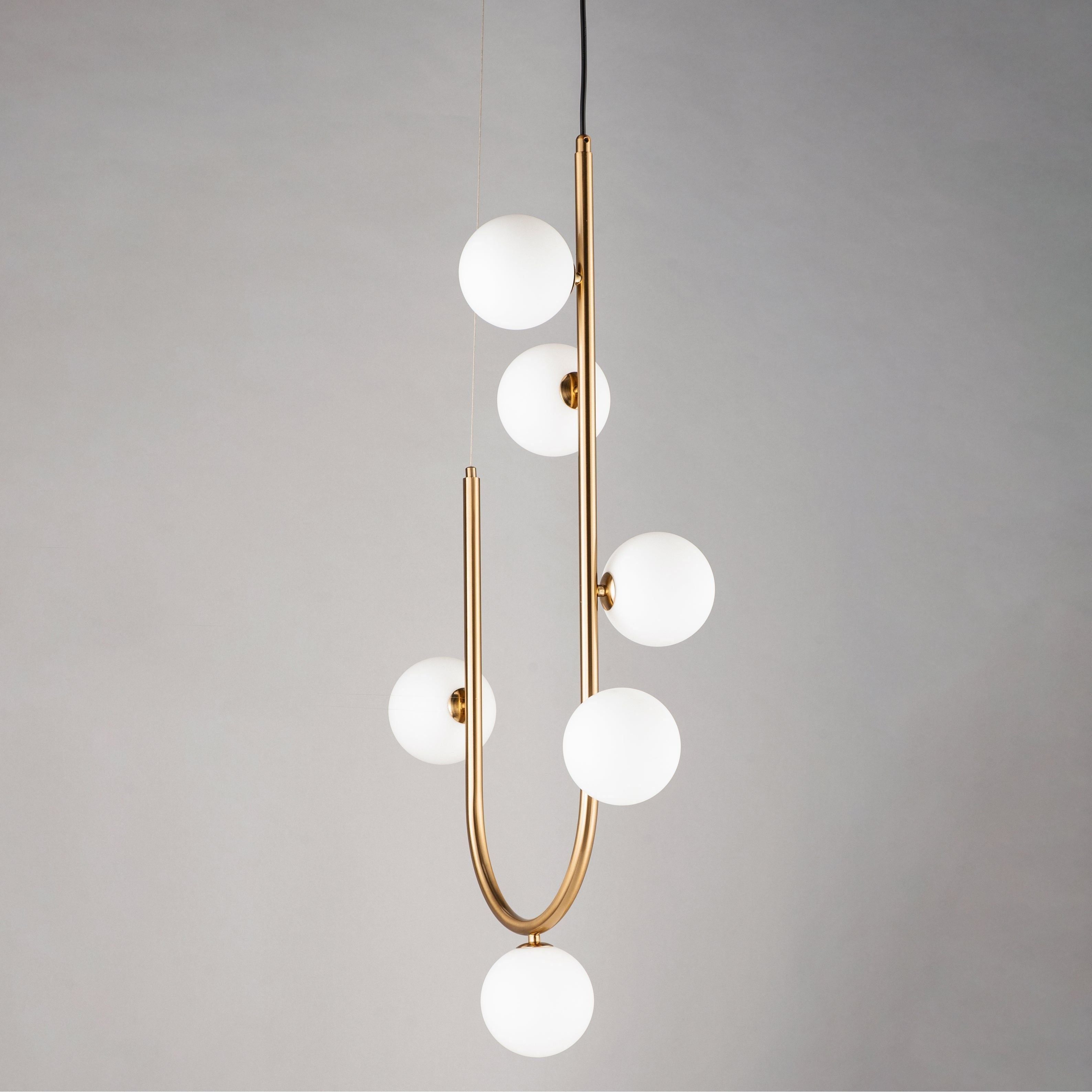 Studio M - Contour 6-Light Linear Suspension - Lights Canada