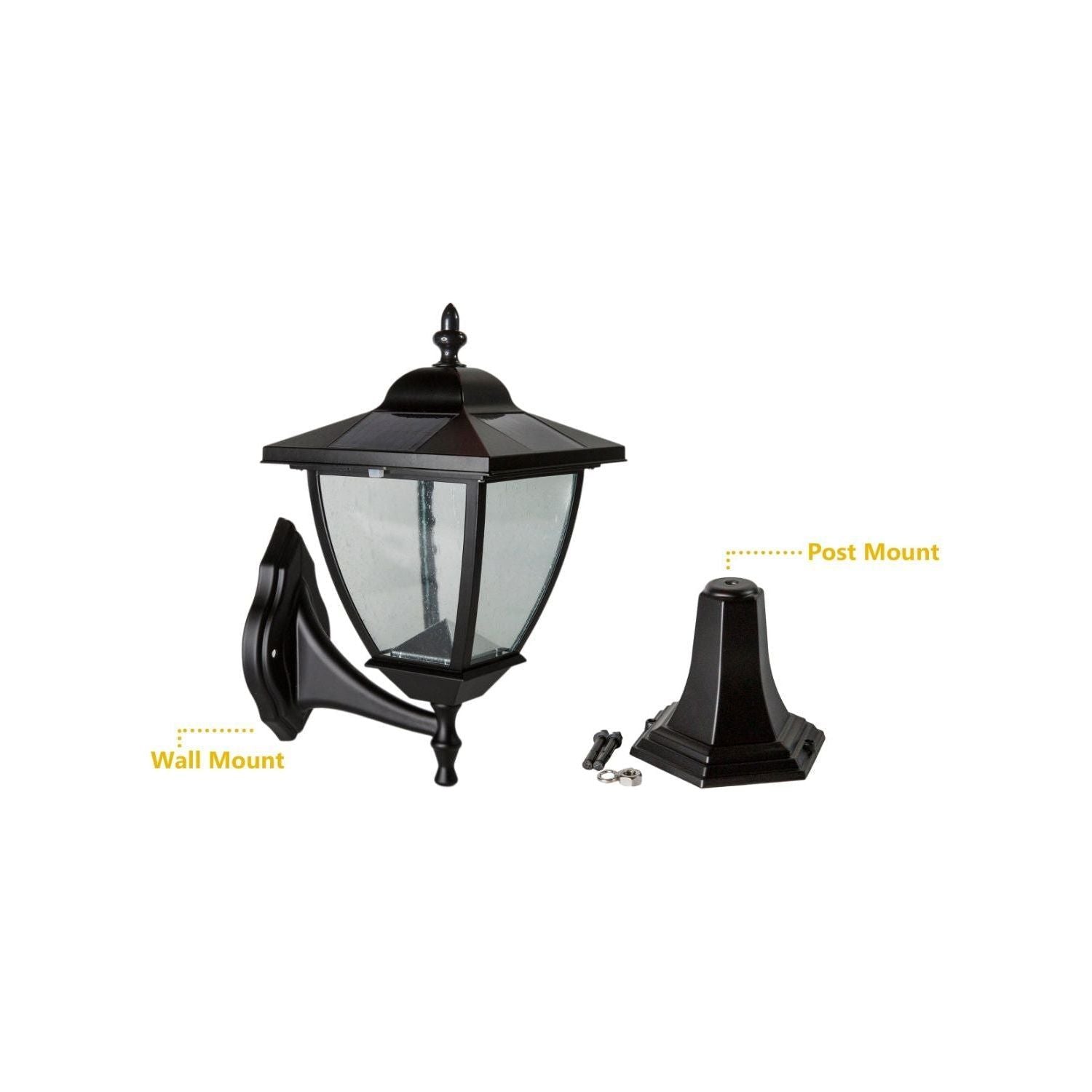 Classy Caps - Elegante Solar Lamp - Lights Canada