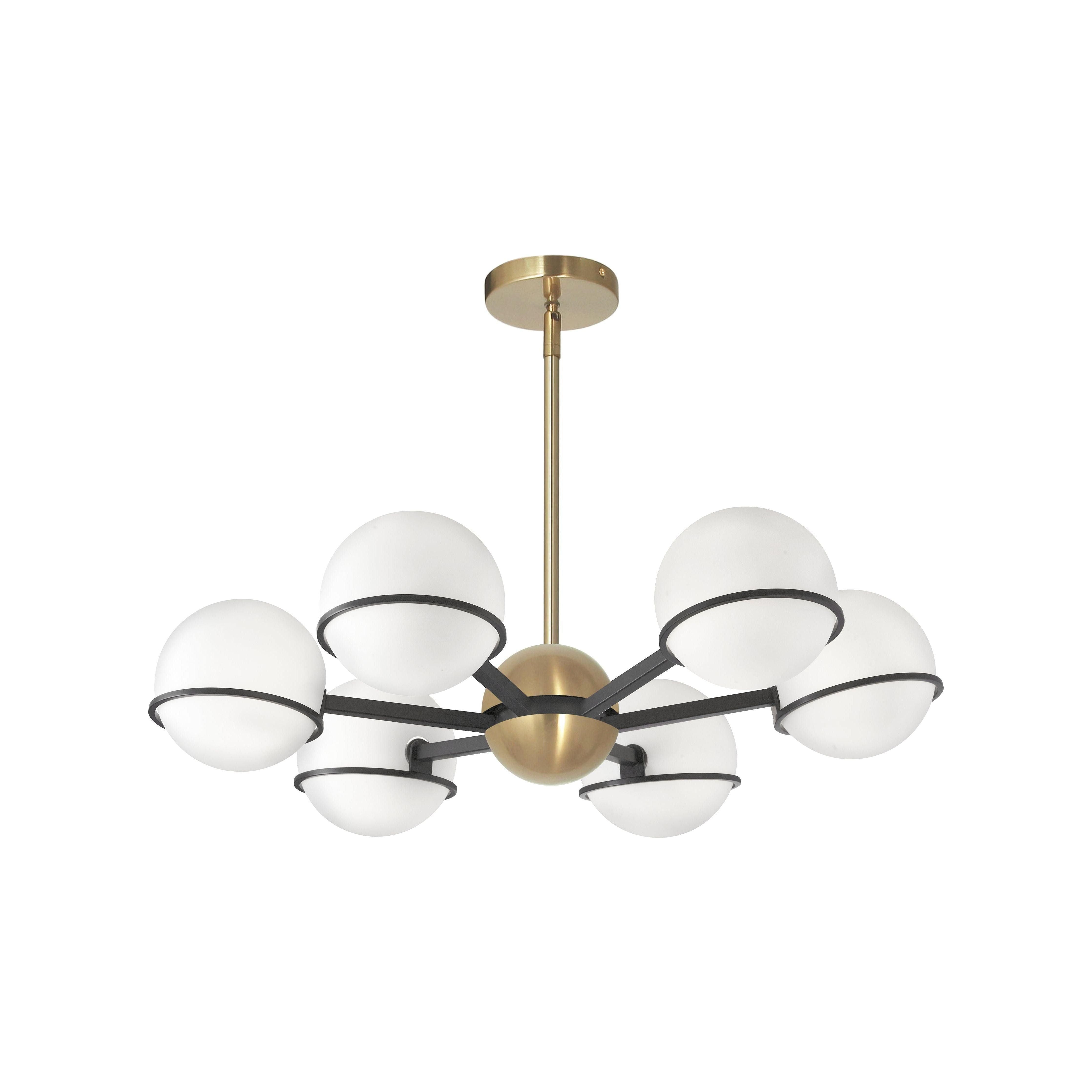 Dainolite - Sofia 6 Light Chandelier - Lights Canada