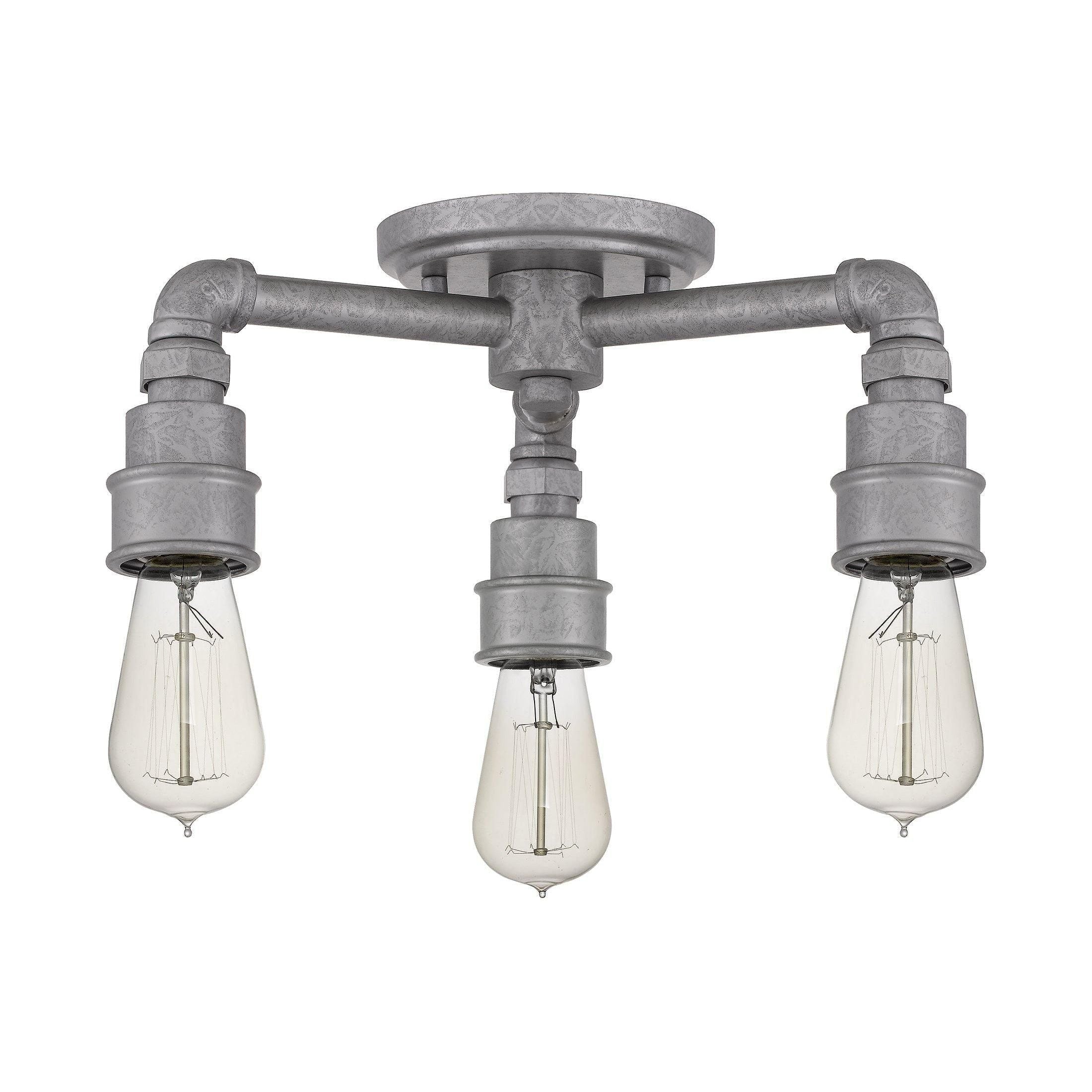 Quoizel - Squire Semi Flush Mount - Lights Canada