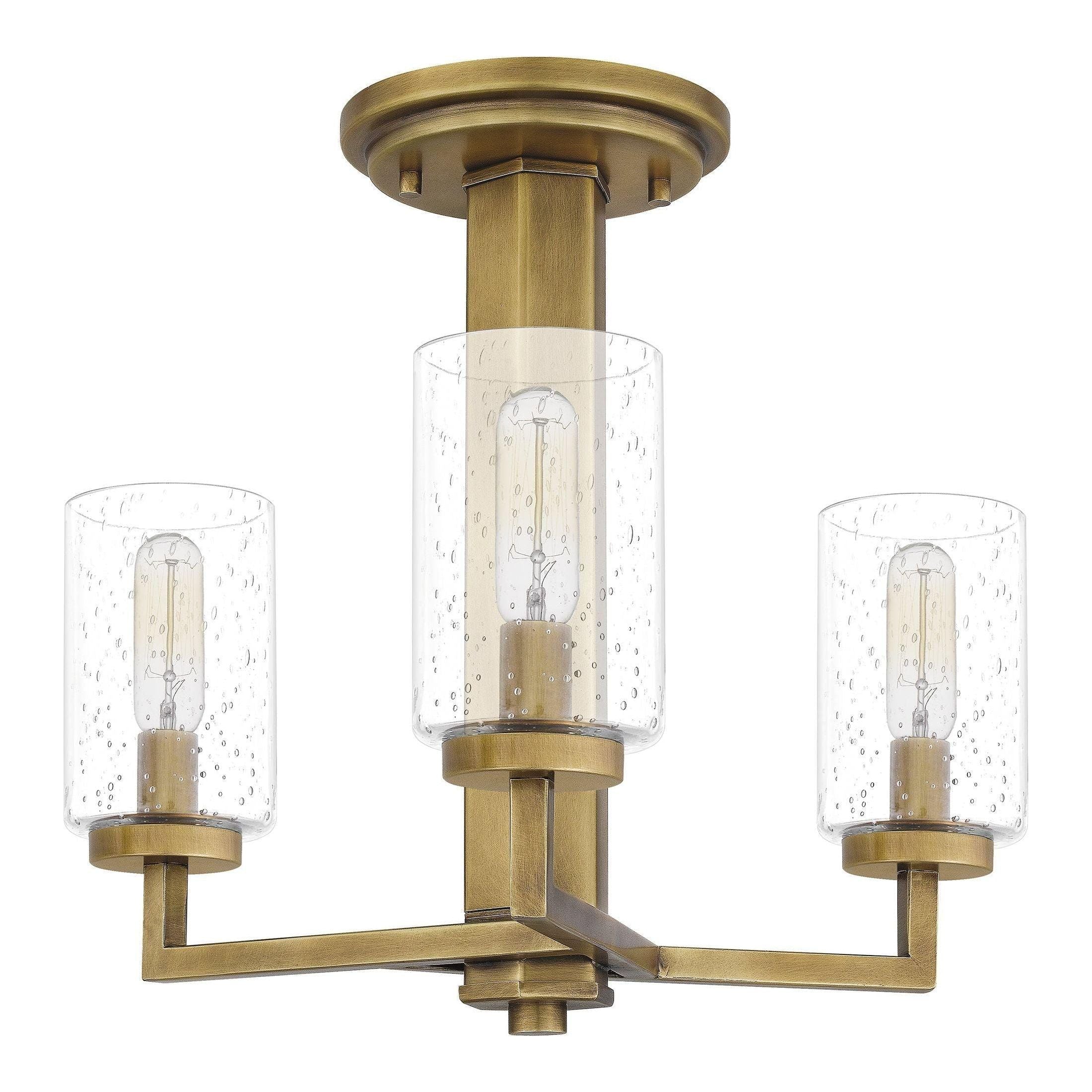 Quoizel - Sunburst Semi Flush Mount - Lights Canada