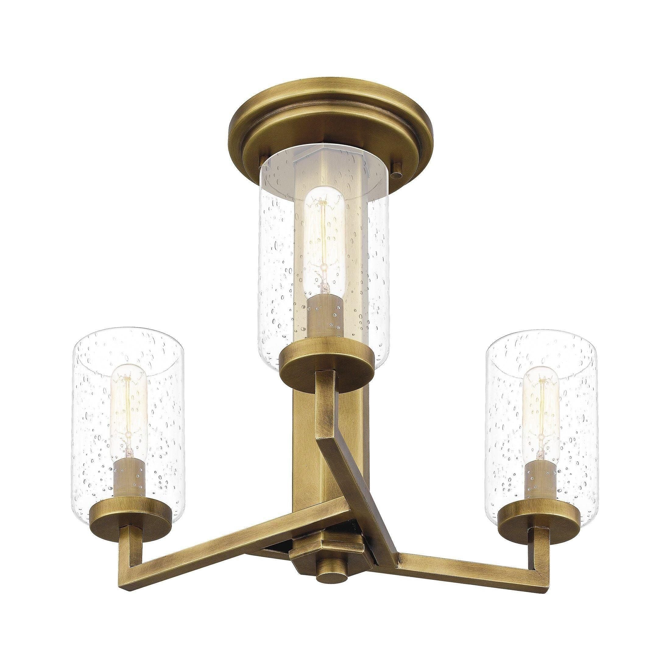 Quoizel - Sunburst Semi Flush Mount - Lights Canada
