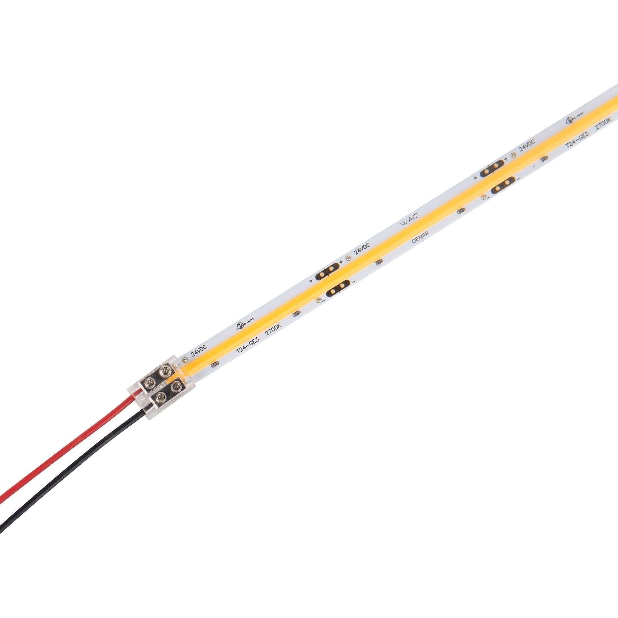 WAC Lighting - Gemini 24VDC LED COB Tape Light 3W/foot 100ft Reel - Lights Canada