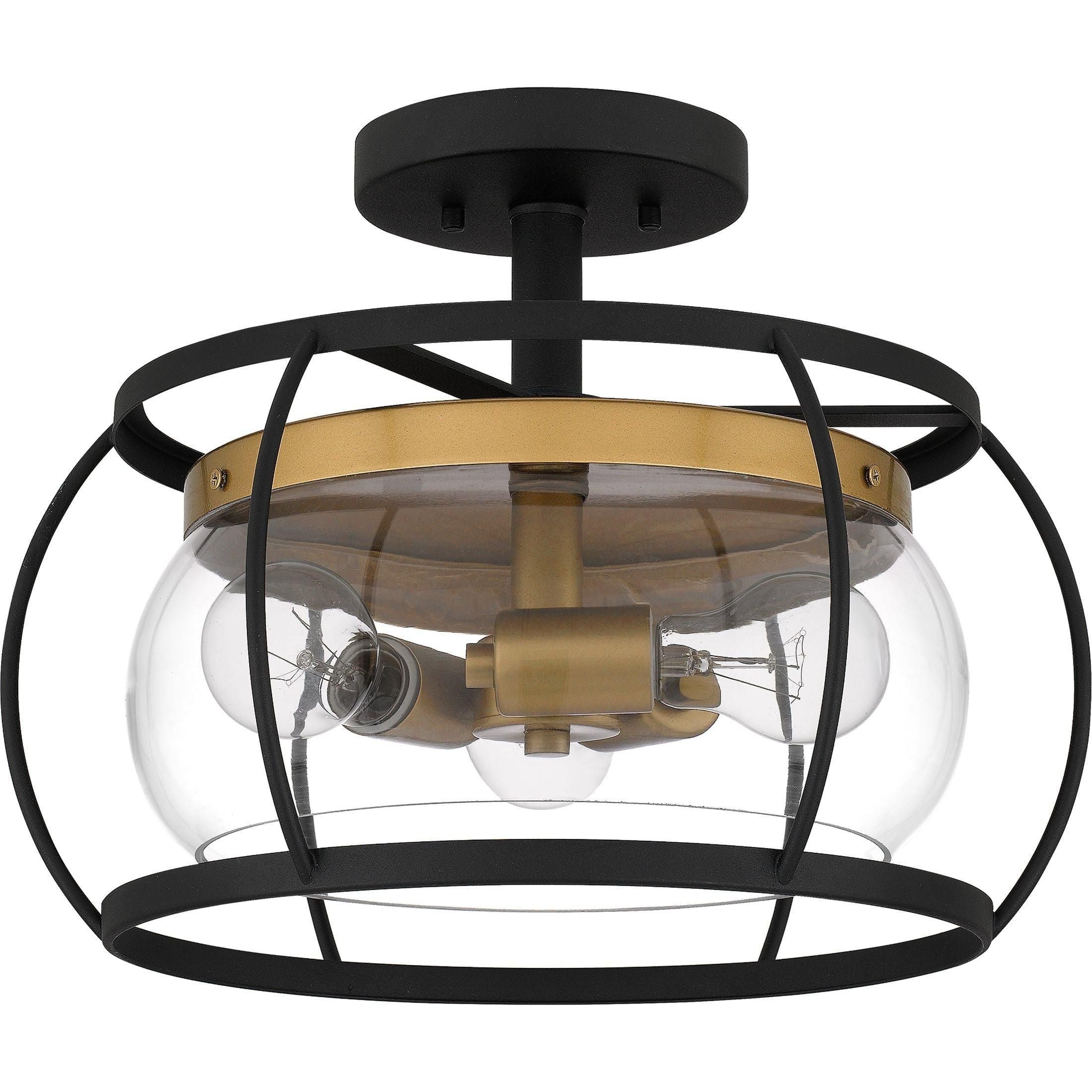 Quoizel - Thyme Semi Flush Mount - Lights Canada