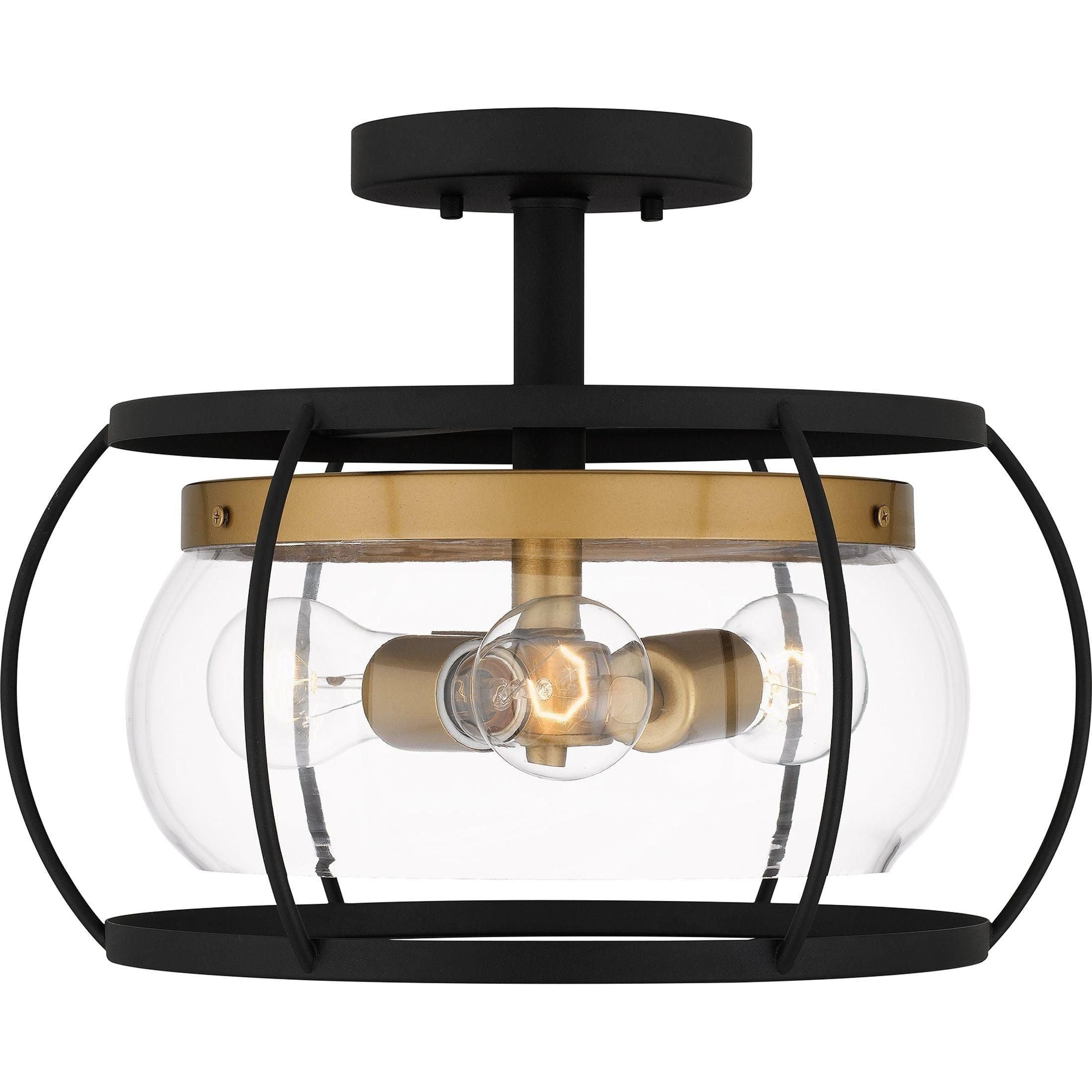 Quoizel - Thyme Semi Flush Mount - Lights Canada
