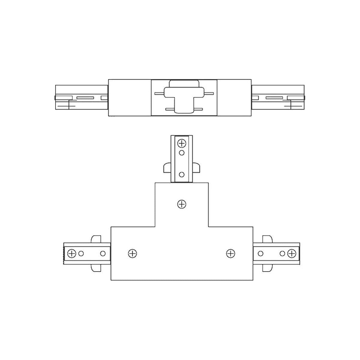 WAC Lighting - H Track "T" Connector - Lights Canada
