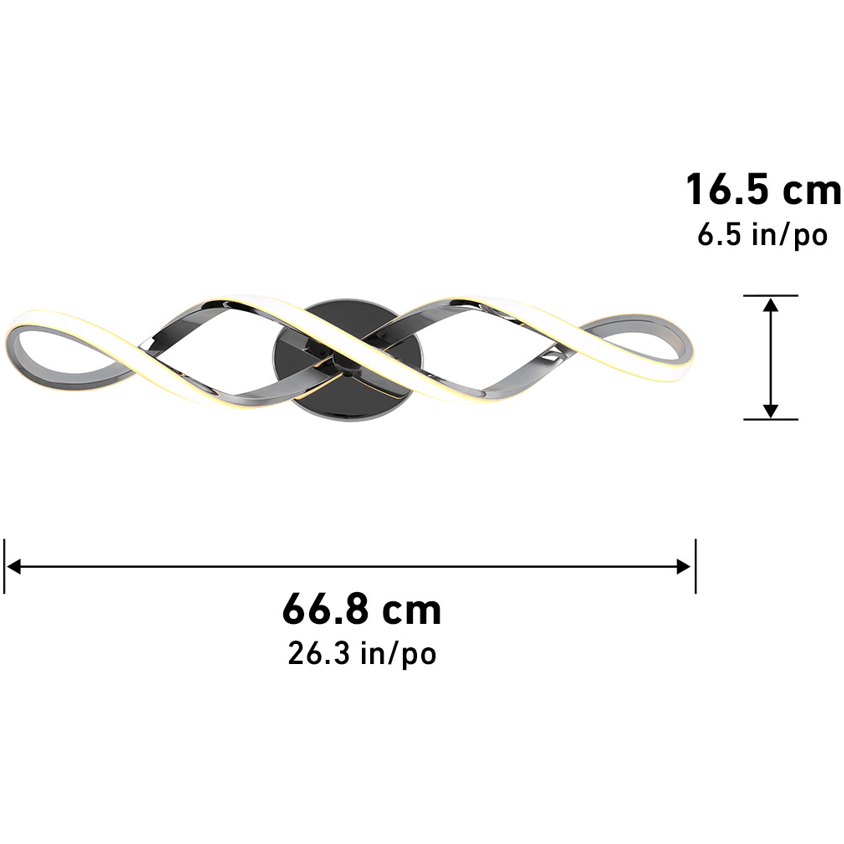 Artika - Artika Swirl Vanity Light - Lights Canada