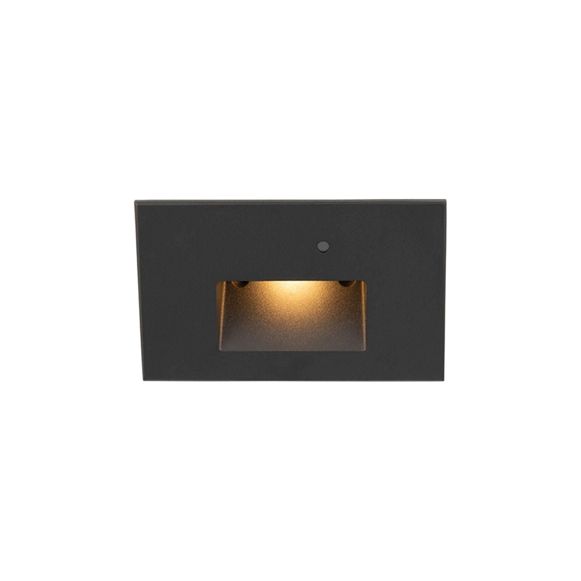 WAC Lighting - LEDme 120V LED Horizontal Indoor/Outdoor Step and Wall Light with Daylight Photocell Sensor - Lights Canada
