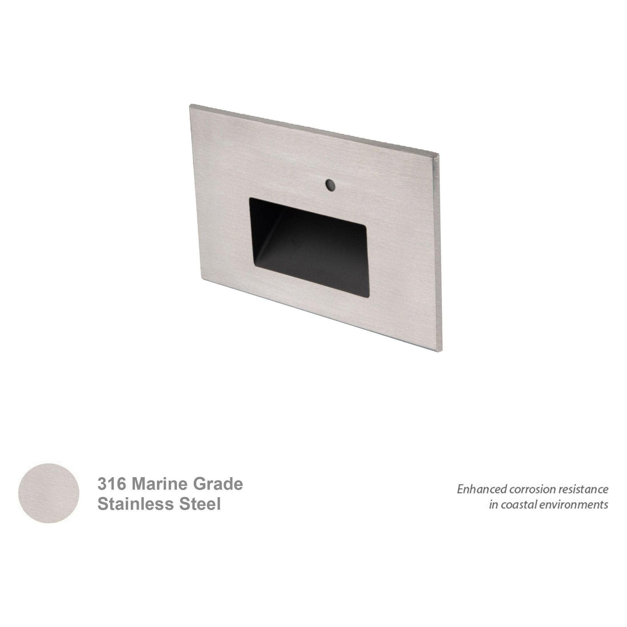WAC Lighting - LEDme 120V LED Horizontal Indoor/Outdoor Step and Wall Light with Daylight Photocell Sensor - Lights Canada