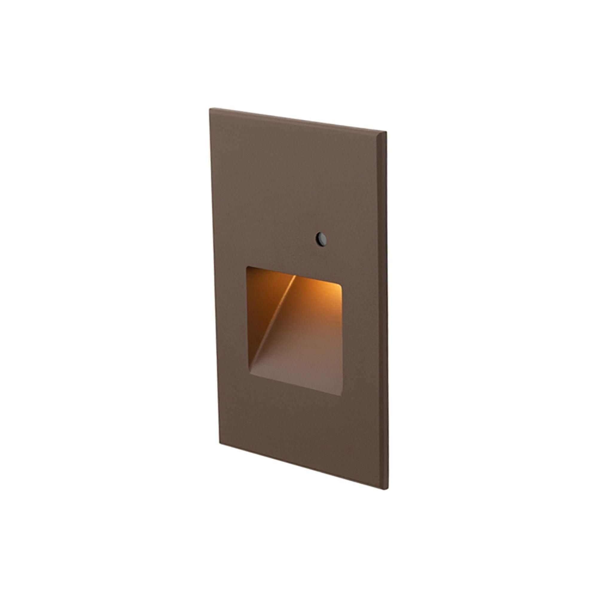 WAC Lighting - LEDme 120V LED Vertical Indoor/Outdoor Step and Wall Light with Daylight Photocell Sensor - Lights Canada