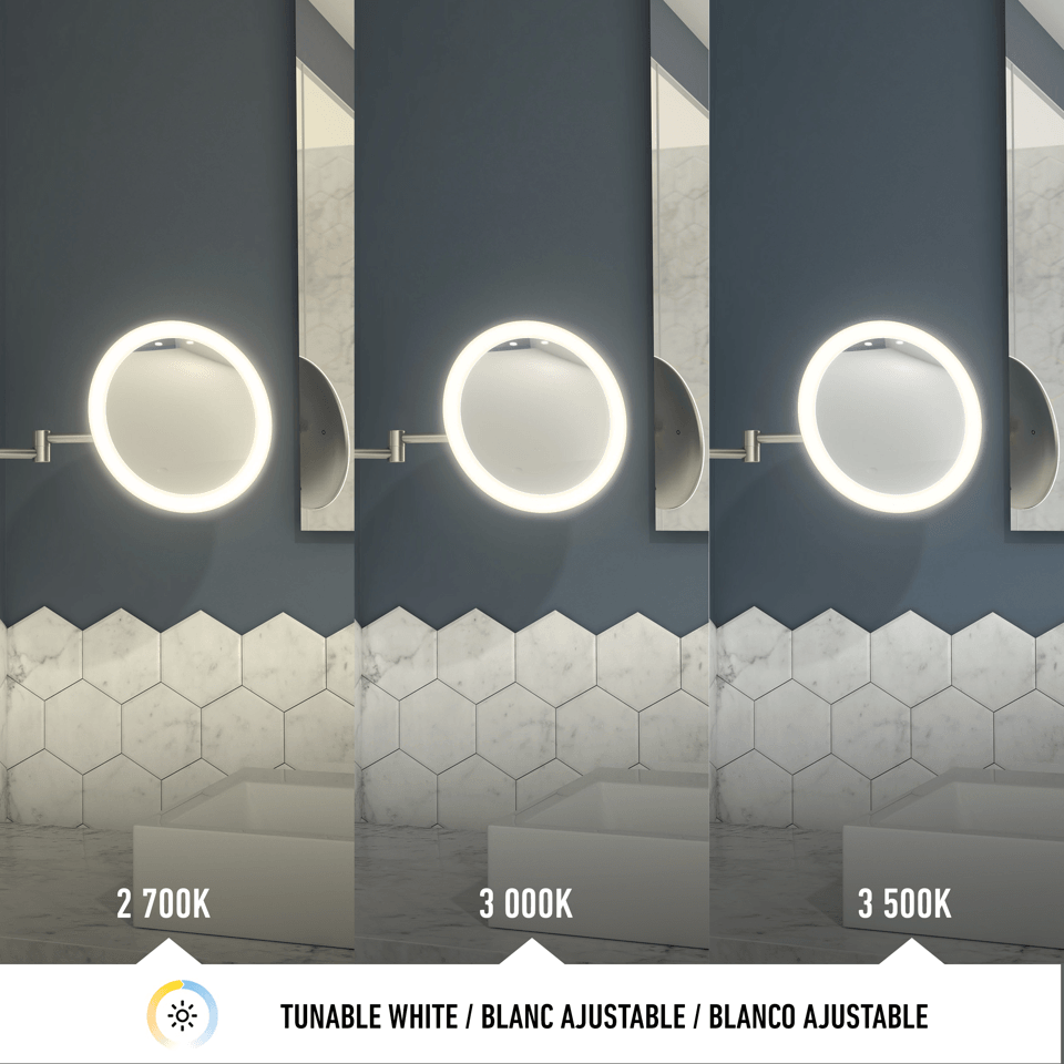 Artika - Artika Radia Lighted Mirror - Lights Canada