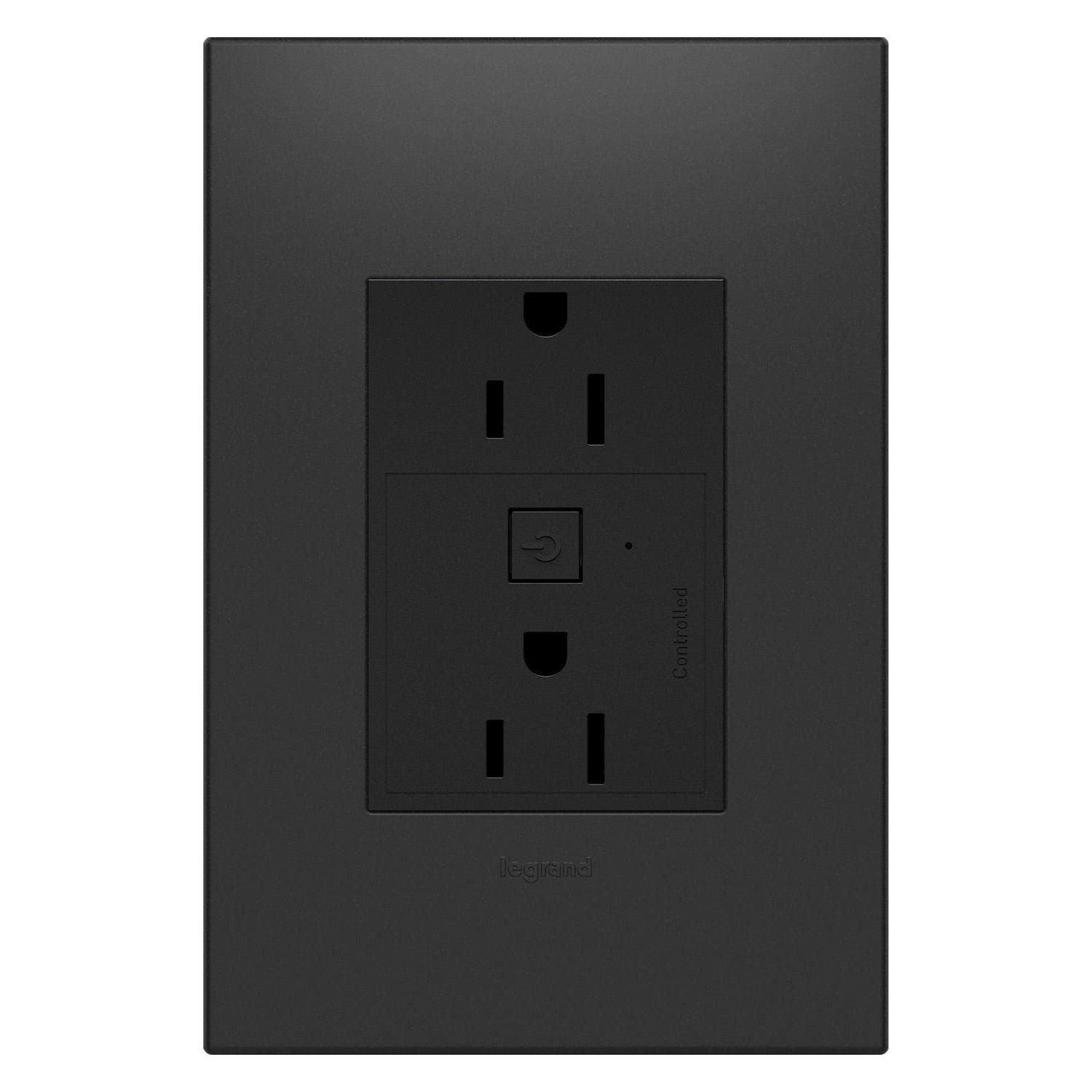 Legrand - Adorne Smart 15A Plus-Size Outlet with Netatmo - Lights Canada