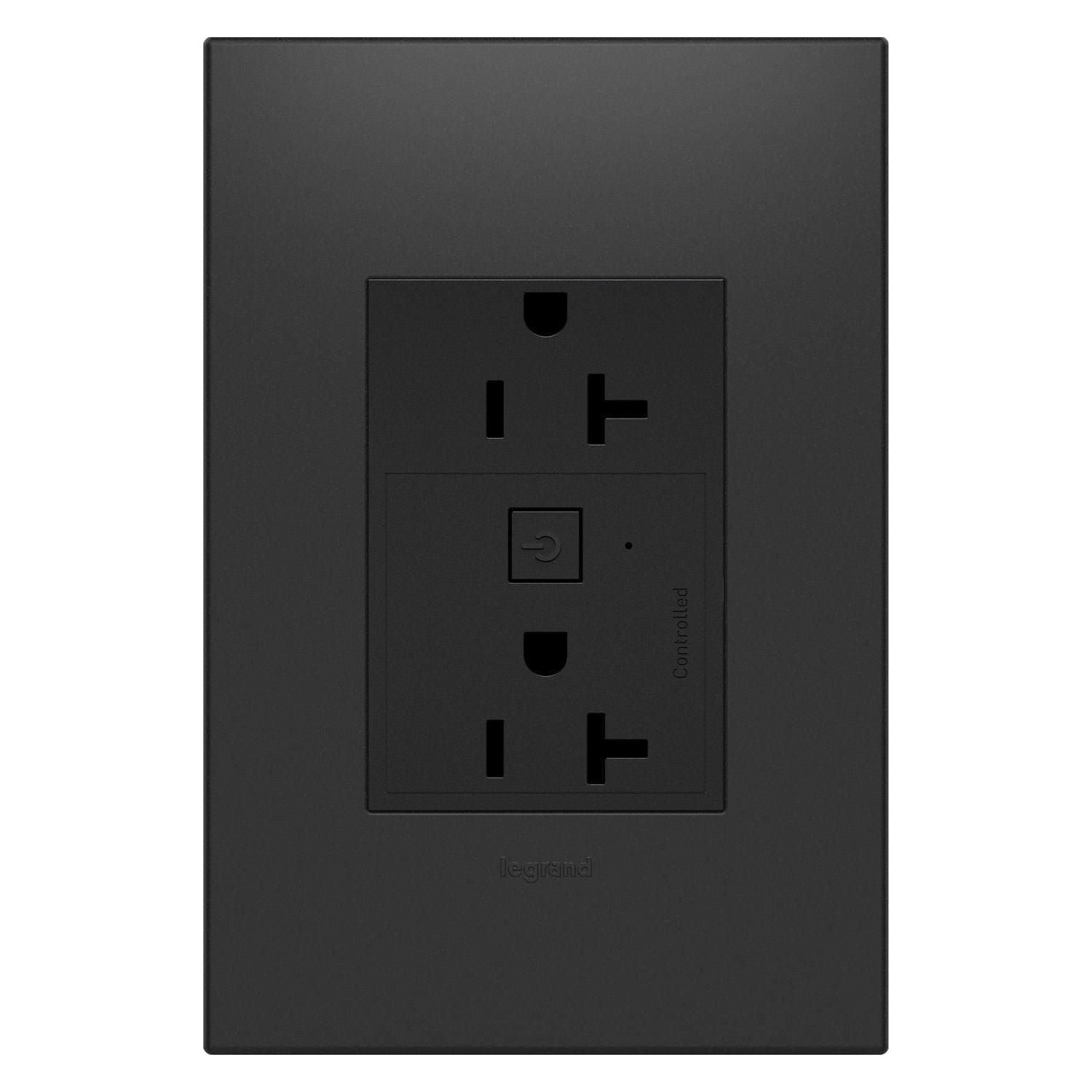 Legrand - Adorne Smart 20A Plus-Size Outlet with Netatmo - Lights Canada
