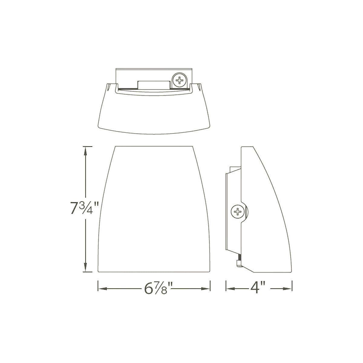 WAC Lighting - Endurance Fin LED Outdoor Wall Light - Lights Canada