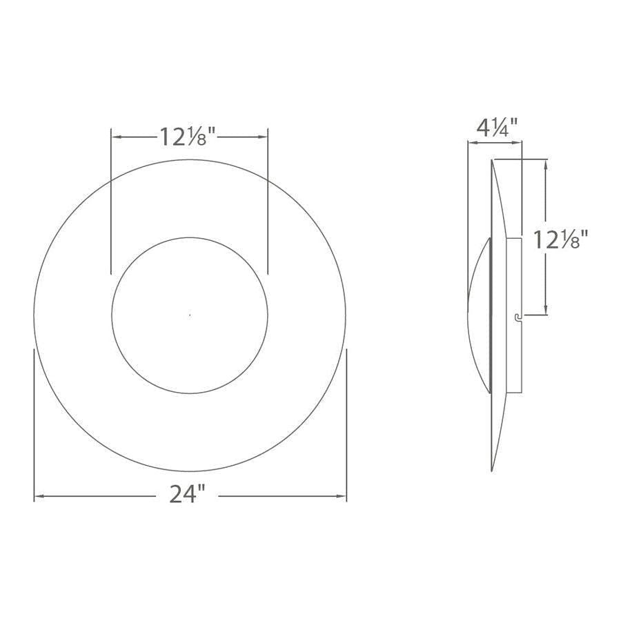 Modern Forms - Blaze 24" LED Wall Sconce - Lights Canada
