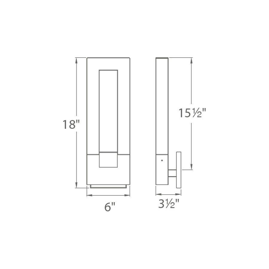 Modern Forms - Chill LED Wall Sconce - Lights Canada