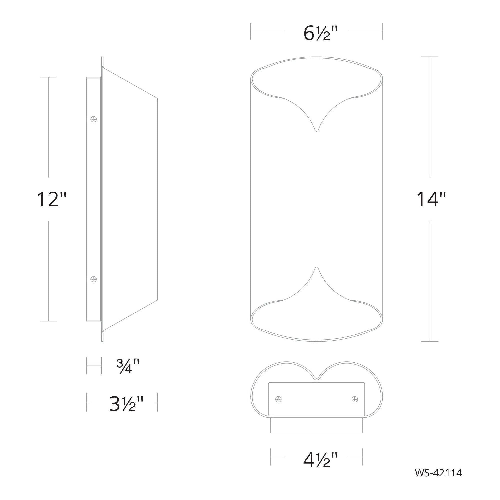 Modern Forms - Opus 14" LED Wall Light - Lights Canada