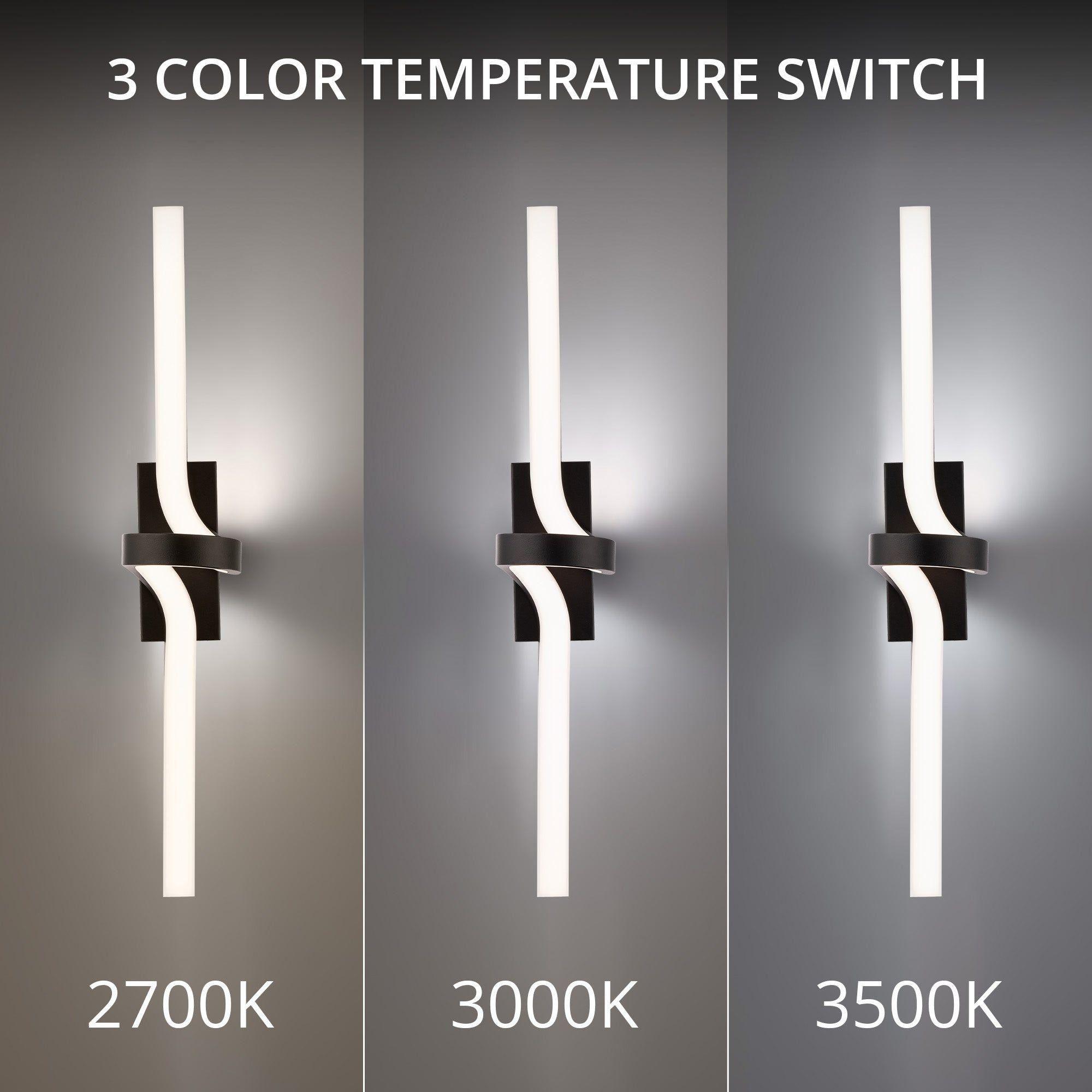 dweLED - Loophole 26" LED Bath Vanity & Wall Light - Lights Canada
