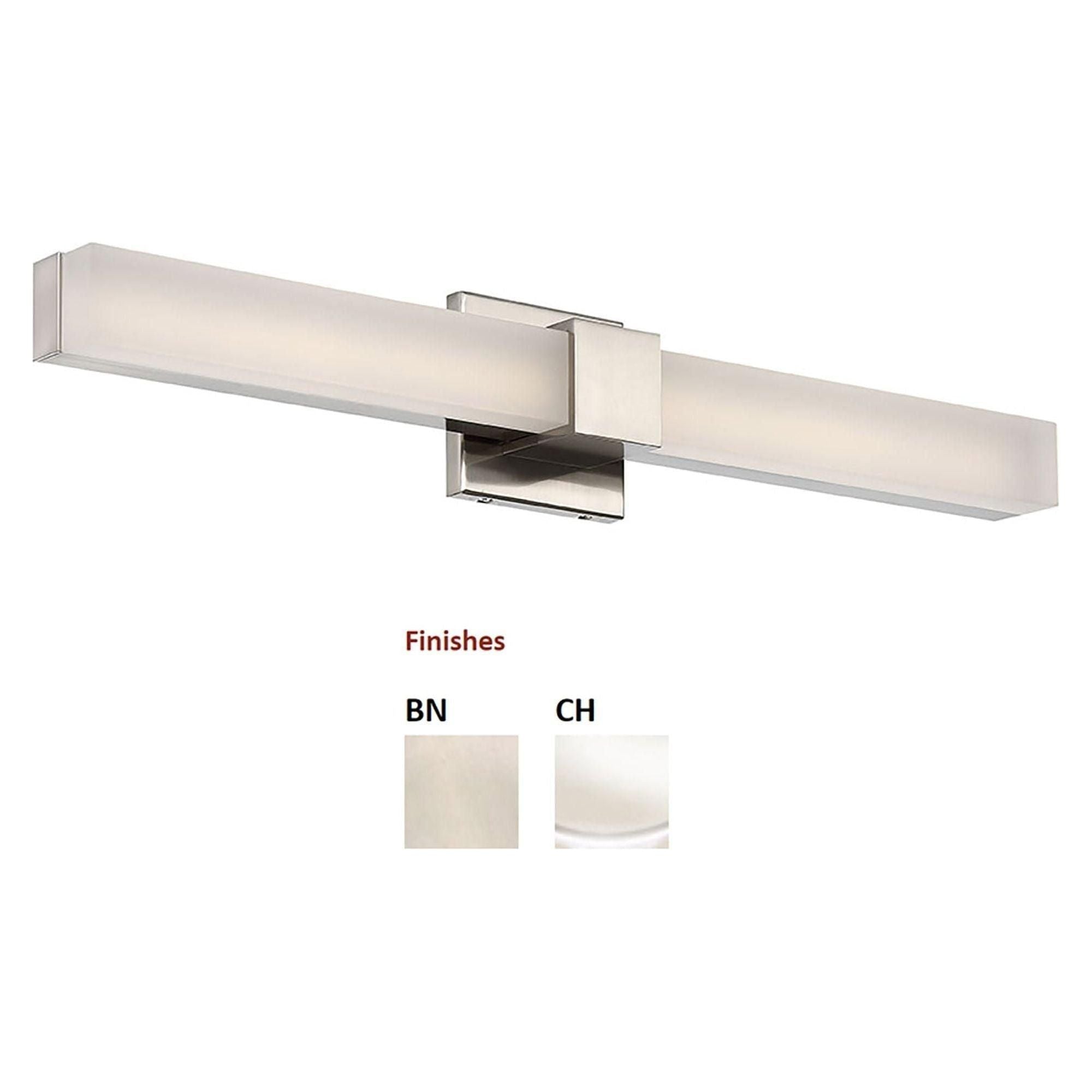 dweLED - Esprit 26" LED Bath Vanity & Wall Light - Lights Canada