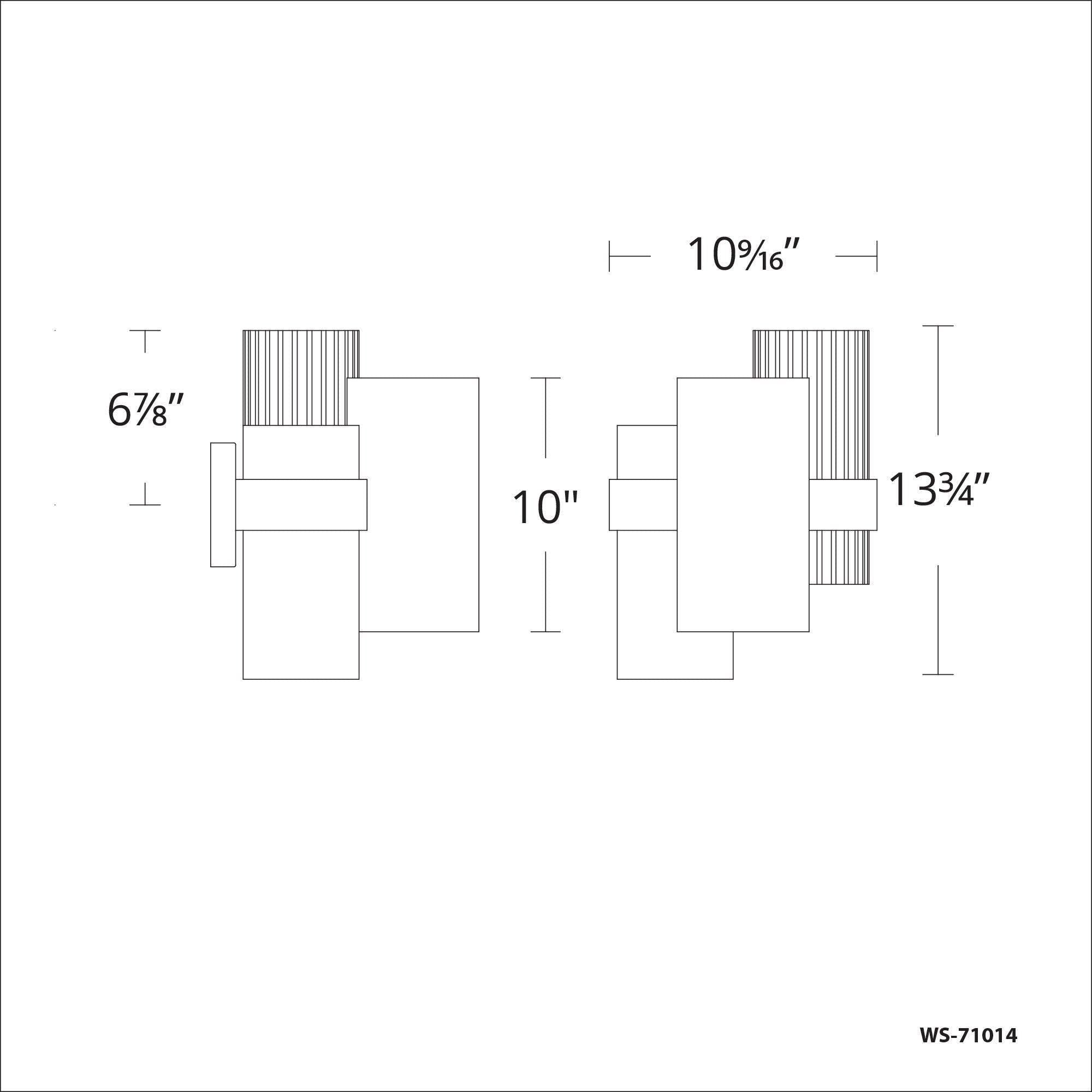 Modern Forms - Harmony 14" Wall Sconce - Lights Canada