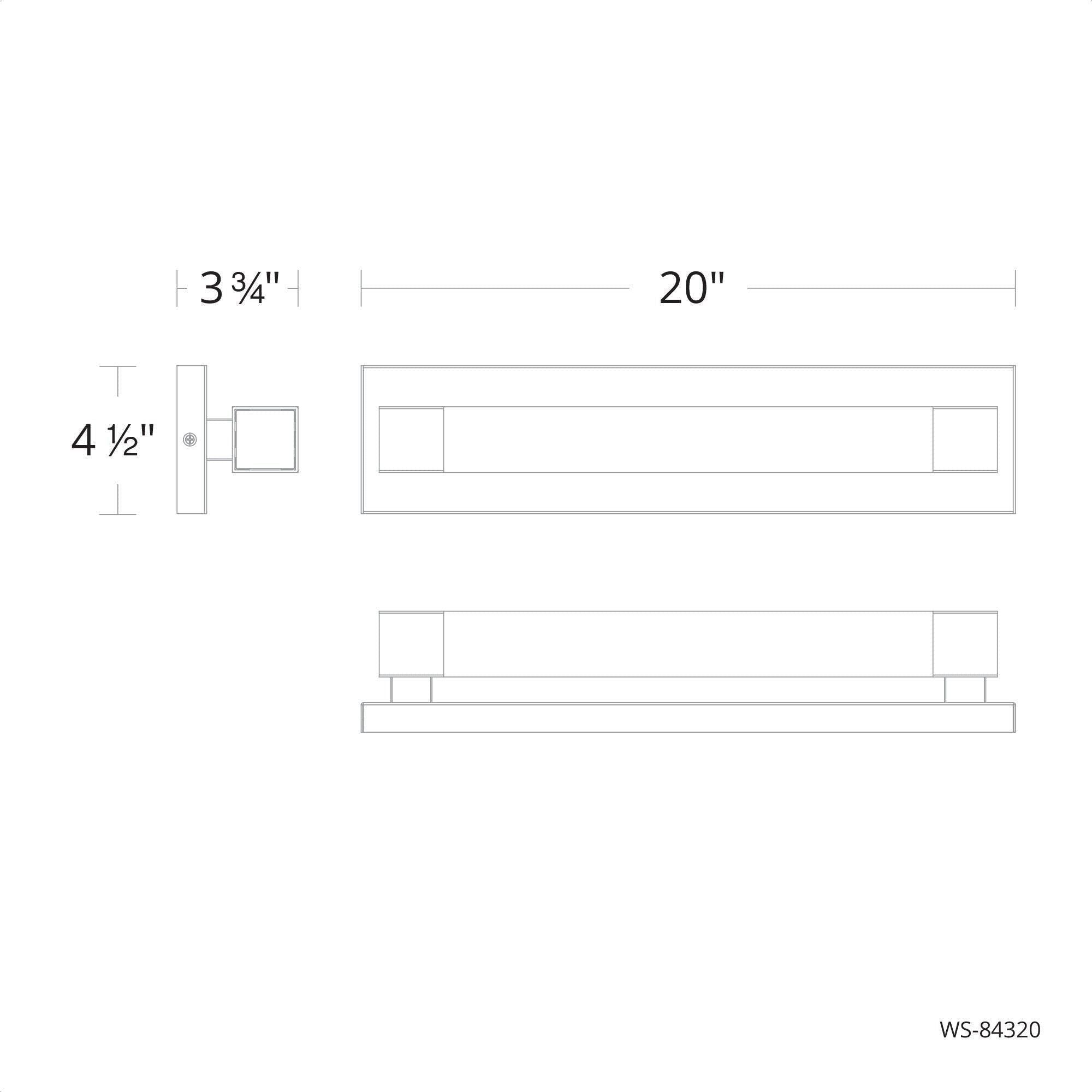 Modern Forms - Terra 20" LED Bath Vanity & Wall Light - Lights Canada
