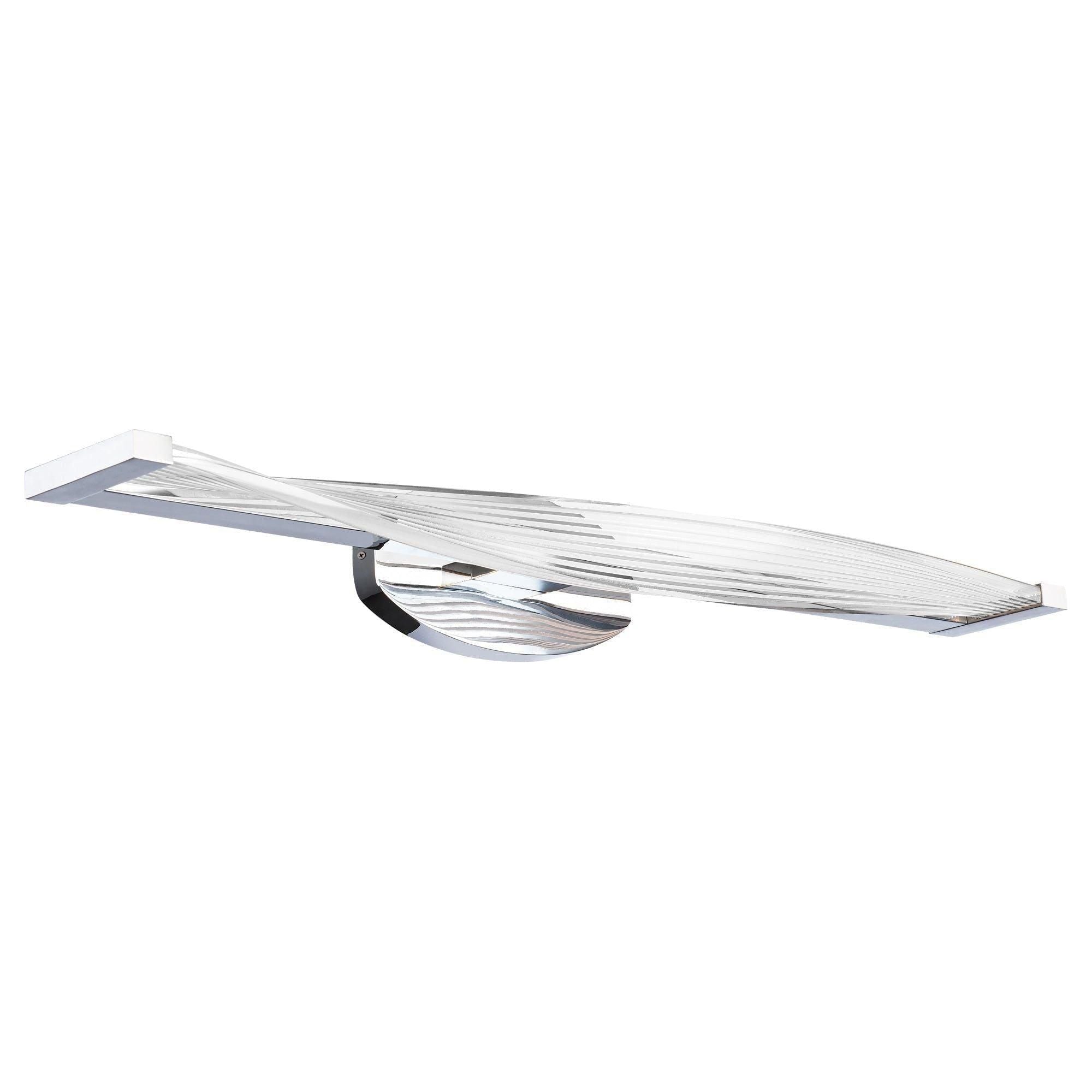 dweLED - Wave 28" LED Bath Vanity & Wall Light - Lights Canada