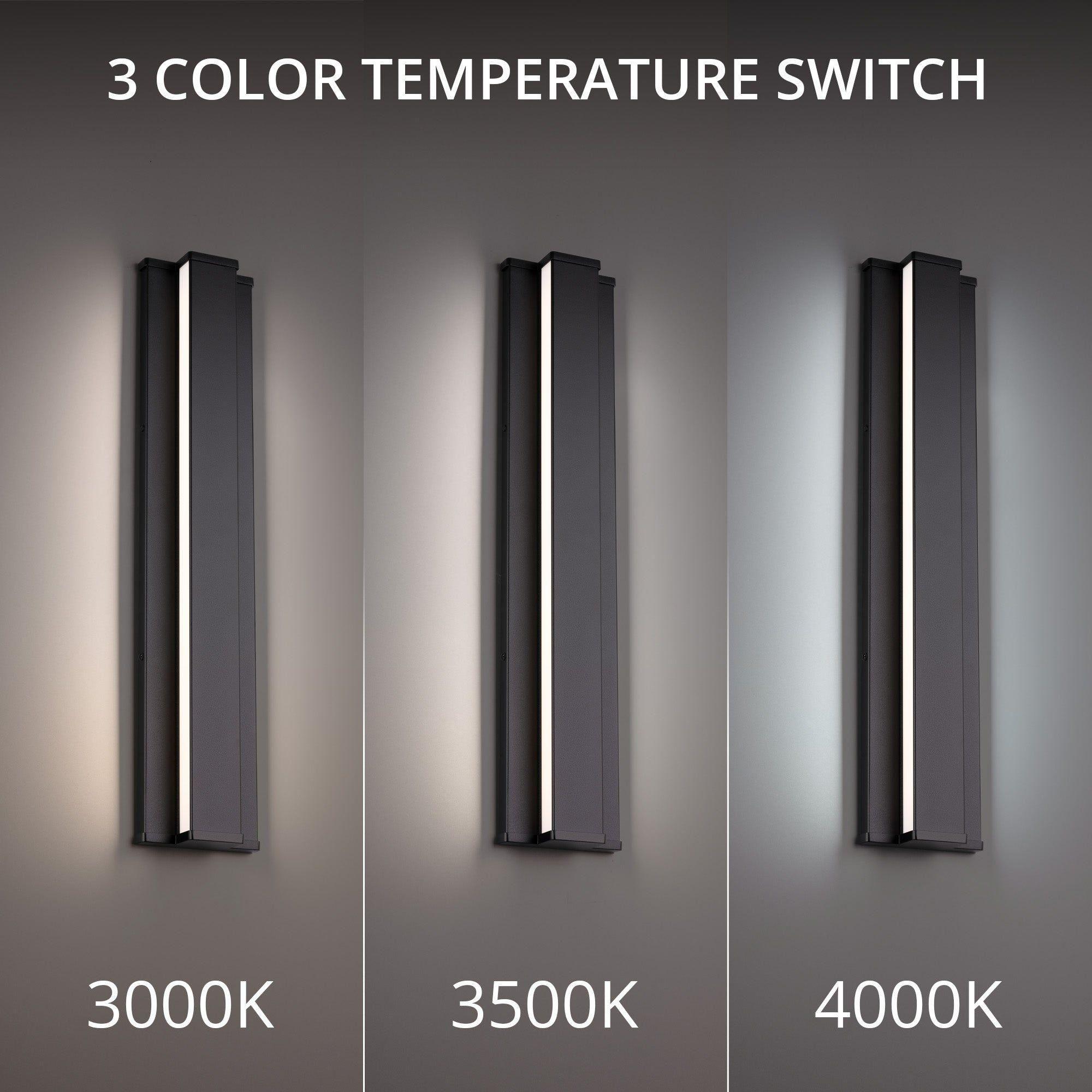 dweLED - Revels 24" LED Outdoor Wall Light - Lights Canada