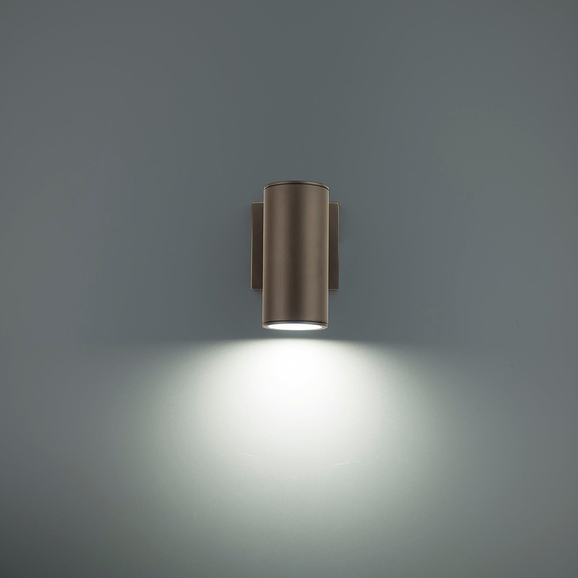 WAC Lighting - Cylinder LED Single Up or Down Indoor/Outdoor Wall Light - Lights Canada