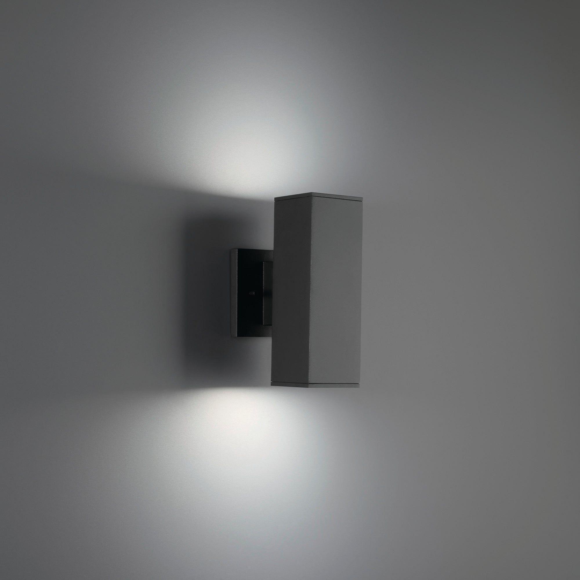 WAC Lighting - Cubix LED Double Up and Down Indoor/Outdoor Wall Light - Lights Canada