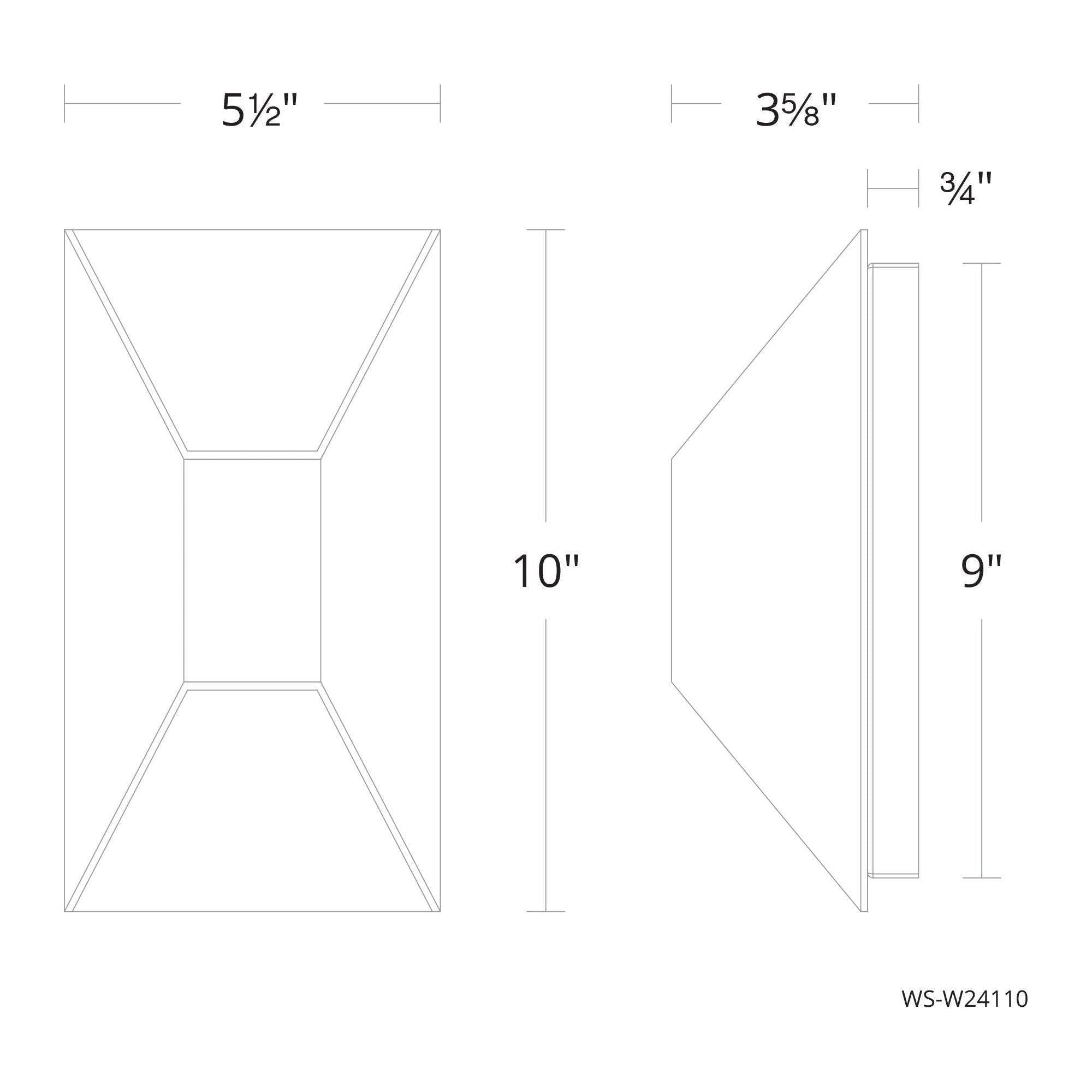 Modern Forms - Maglev 10" LED Indoor/Outdoor Wall Light 3-CCT - Lights Canada