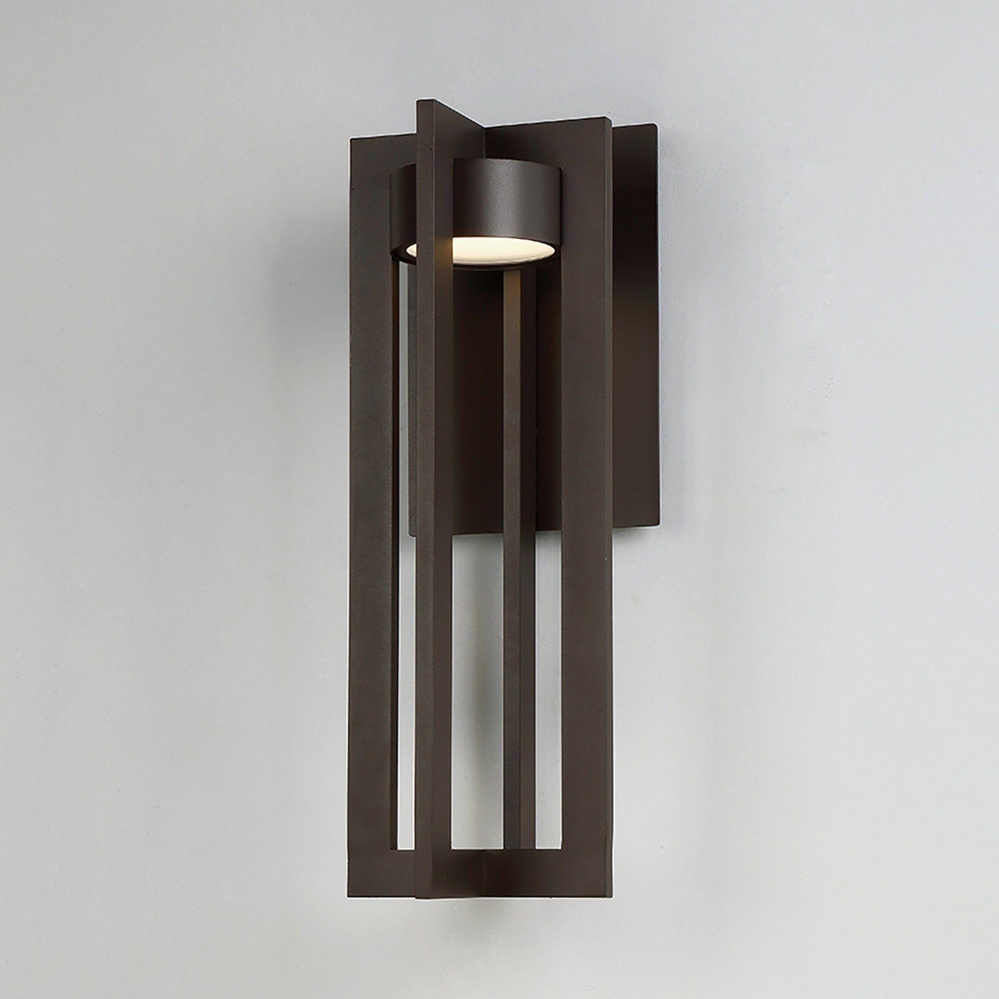 dweLED - Chamber 20.1" LED Indoor/Outdoor Wall Light - Lights Canada