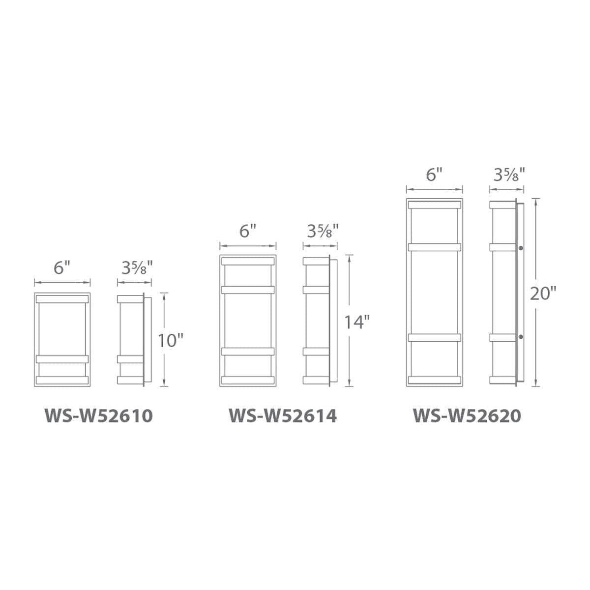 dweLED - Latitude 20" LED Indoor/Outdoor Wall Light - Lights Canada
