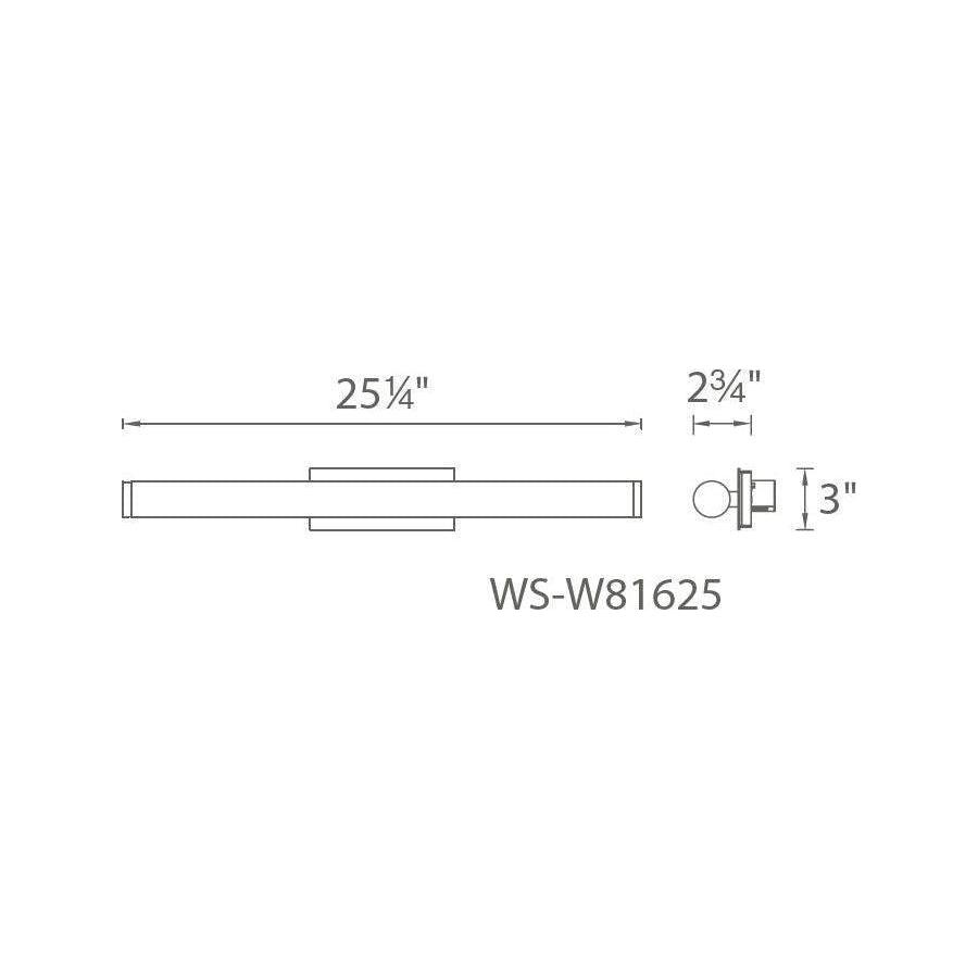 Modern Forms - Sabre 25" LED Bathroom Vanity or Wall Light - Lights Canada